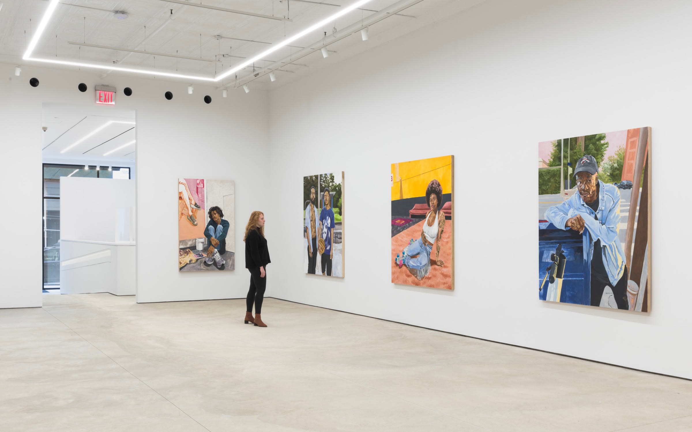 Gerald Lovell, 'all that I have,' recently on view on view at P·P·O·W, January 22 through February 20, 2021. Courtesy of P·P·O·W, New York City. Photo by Stan Narten.