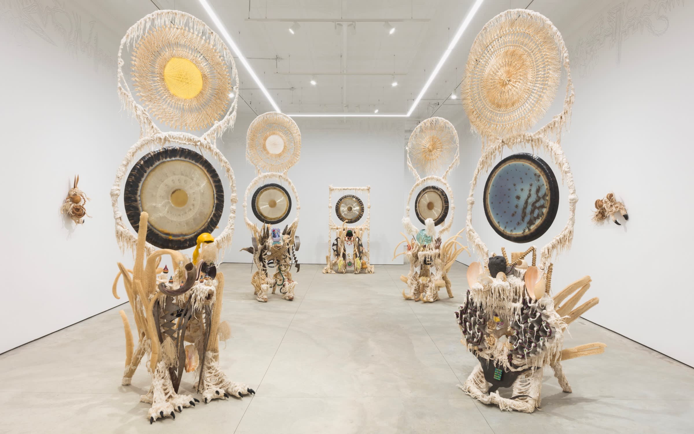 Guadalupe Maravilla, 'Seven Ancestral Stomachs,' on view at P·P·O·W from February 26 through March 27, 2021. Courtesy of P·P·O·W, New York City. Photo by Stan Narten.