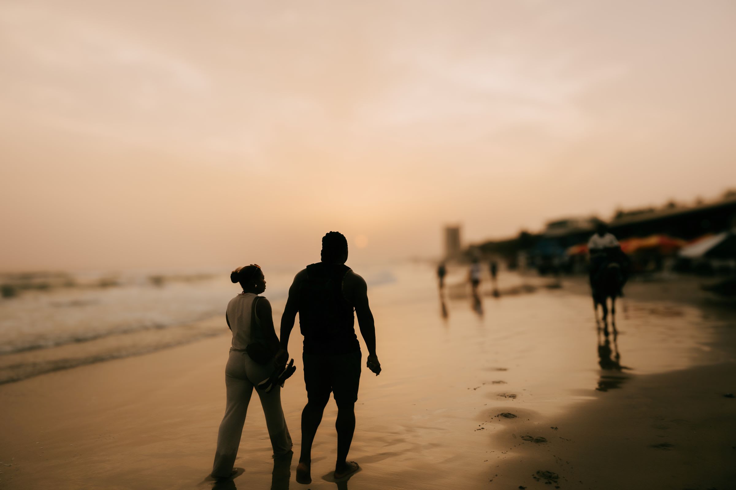 The beach in Accra. Photography by Rachel Seidu for Art Basel.