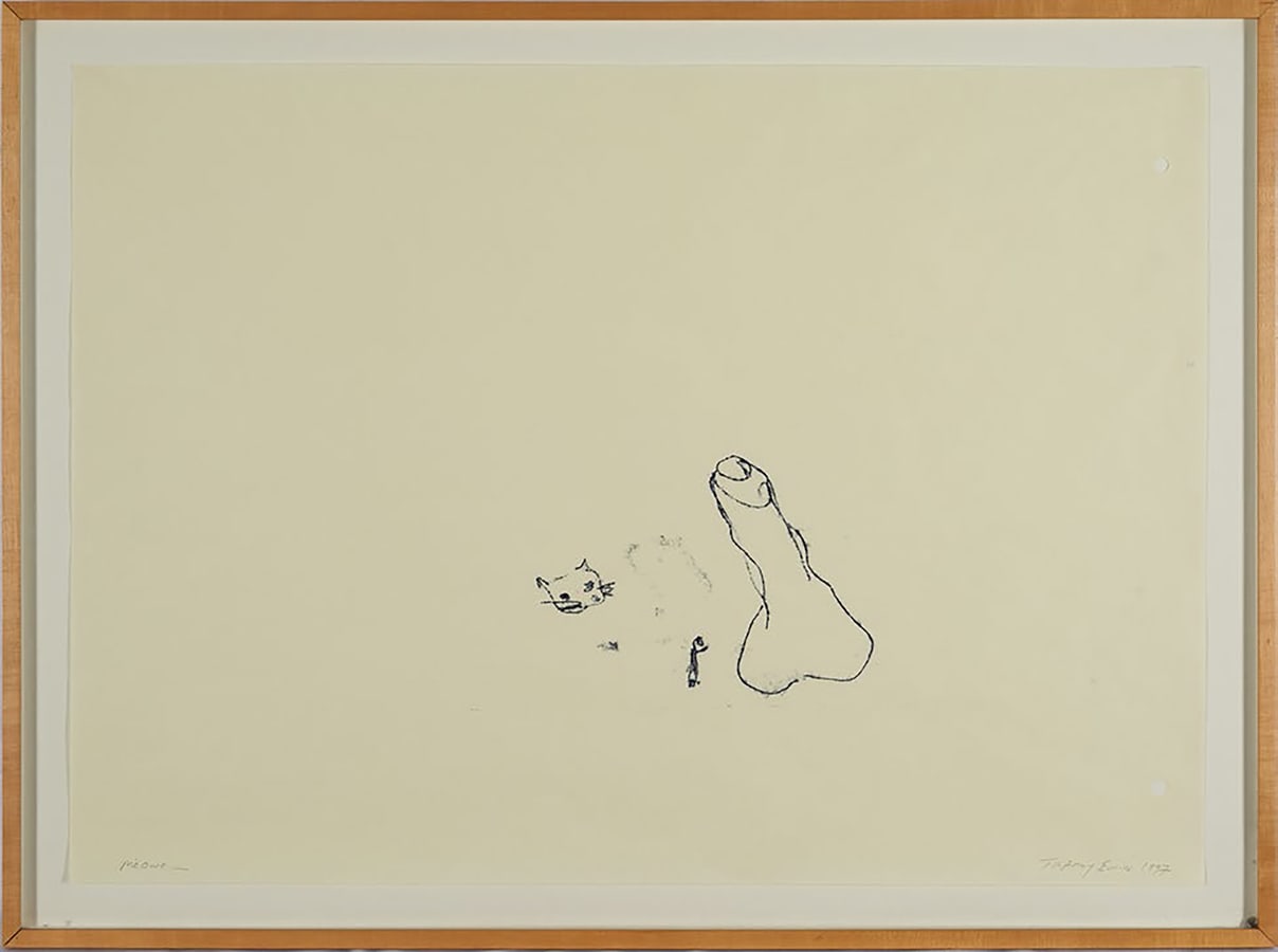 Tracey Emin, Me Owe, 1997. Courtesy of The Groucho Club.