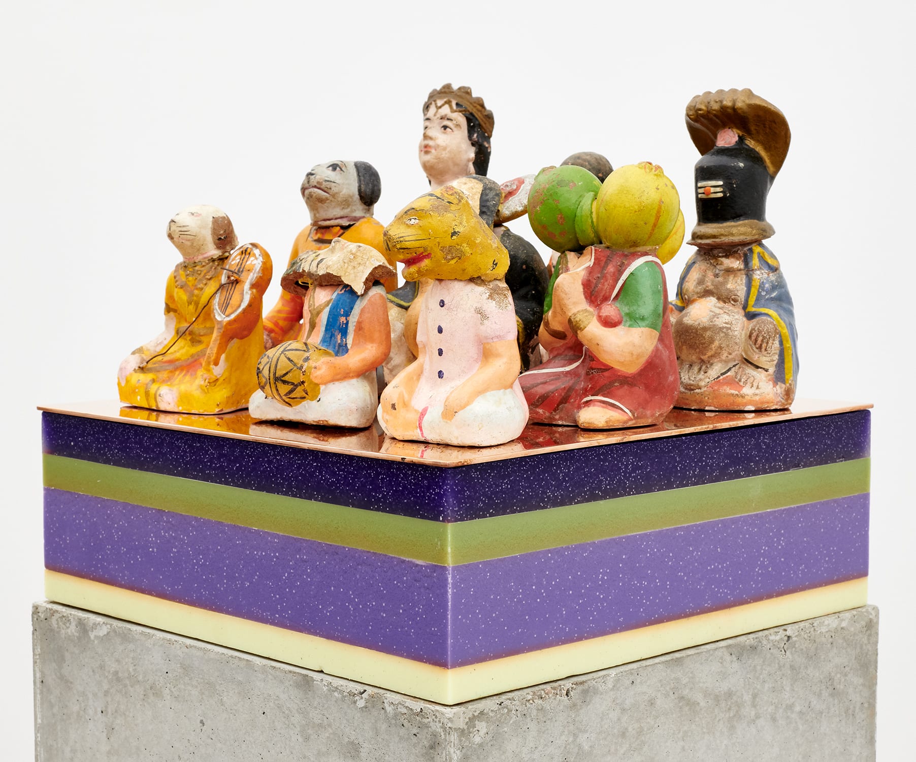 Bharti Kher《Adoring audience》（2019）。由藝術家及Perrotin（巴黎、香港、紐約、首爾、上海及東京）提供。