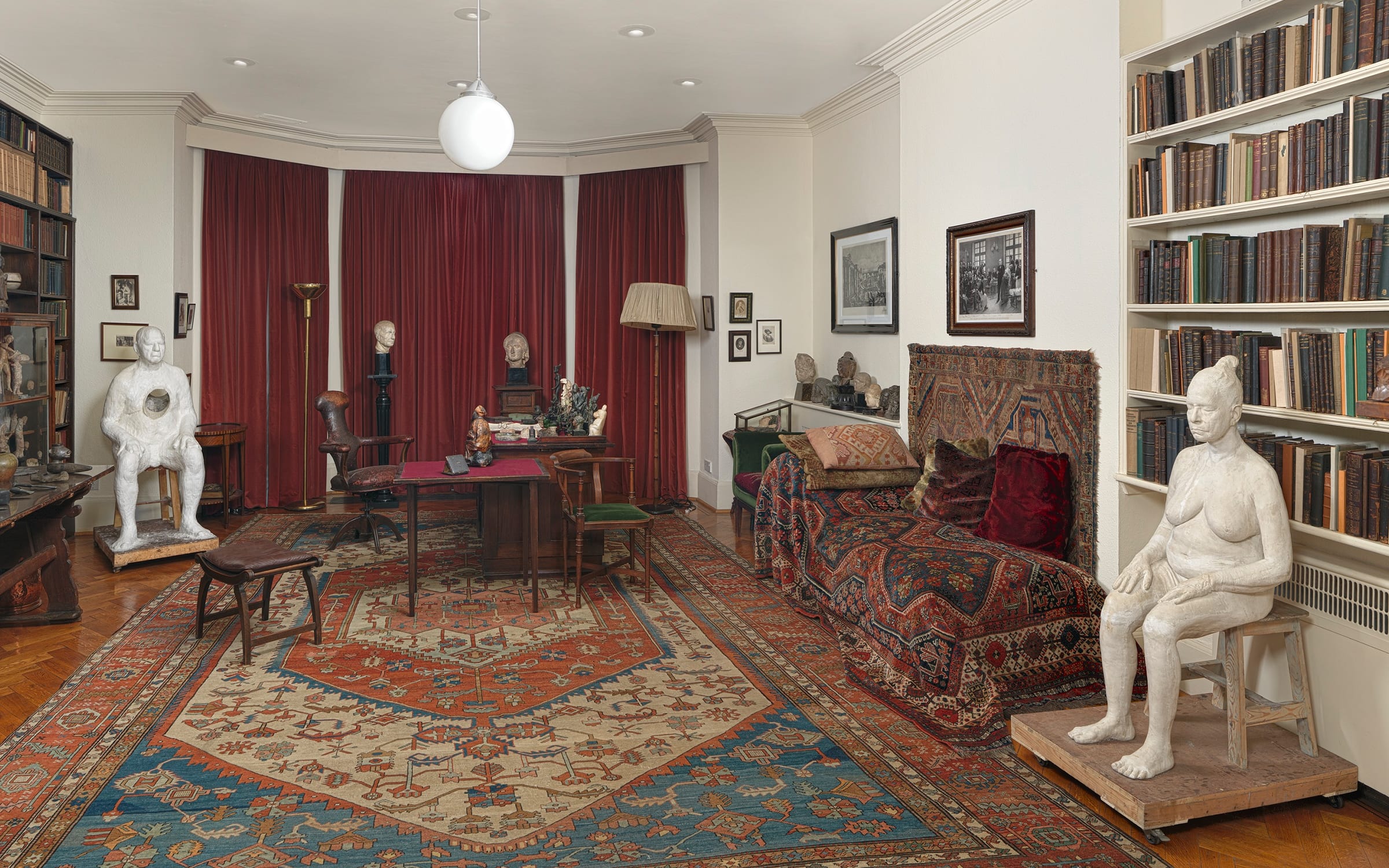 2019年，Bharti Kher於倫敦Freud Museum舉辦的「This Breathing House」展覽。圖片：由Alex Delfanne提供，保留所有權利。