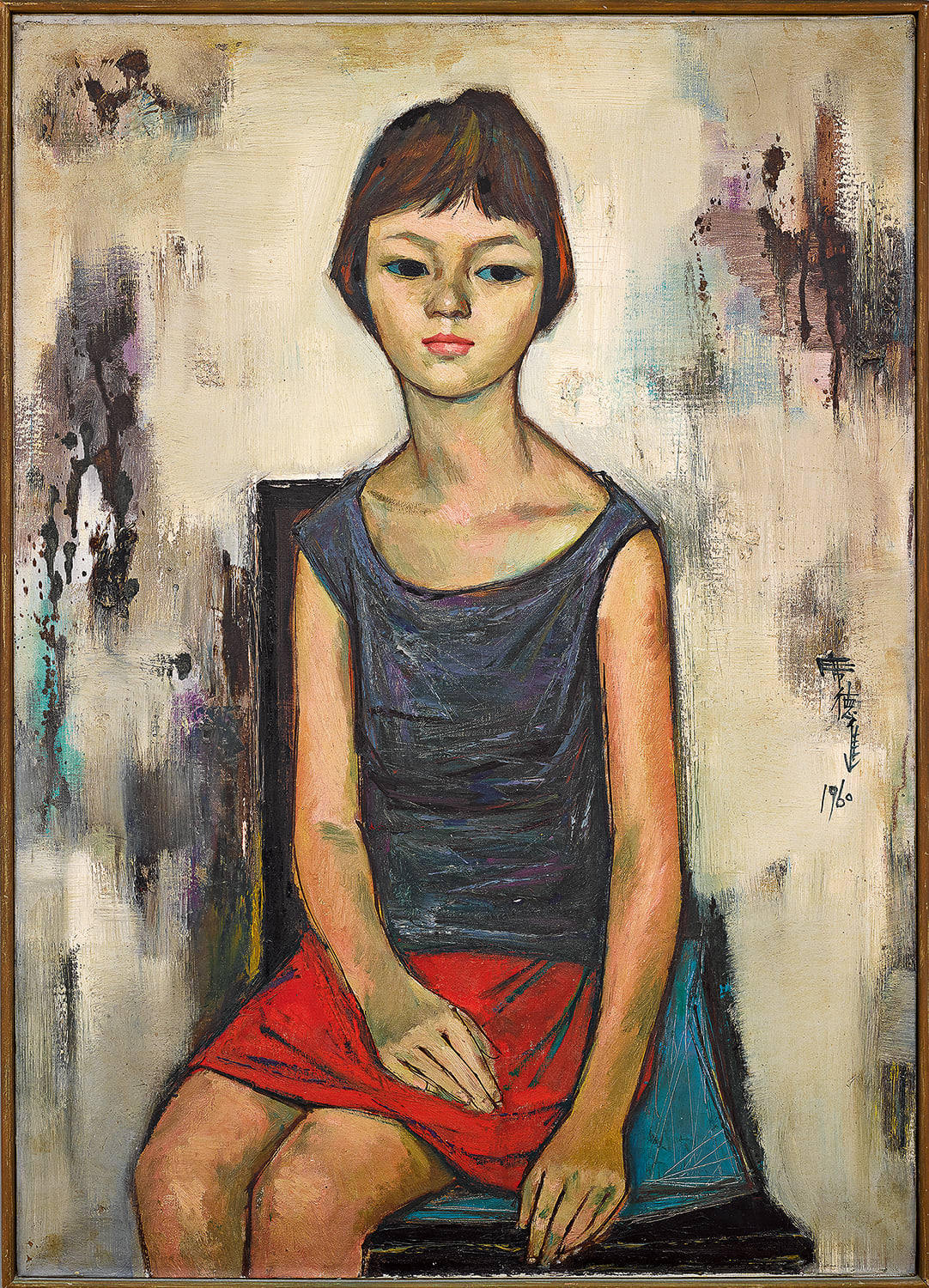 Shiy De Jinn, Young Girl, 1960. Courtesy of the artist's estate and Sunpride Foundation, Hong Kong.