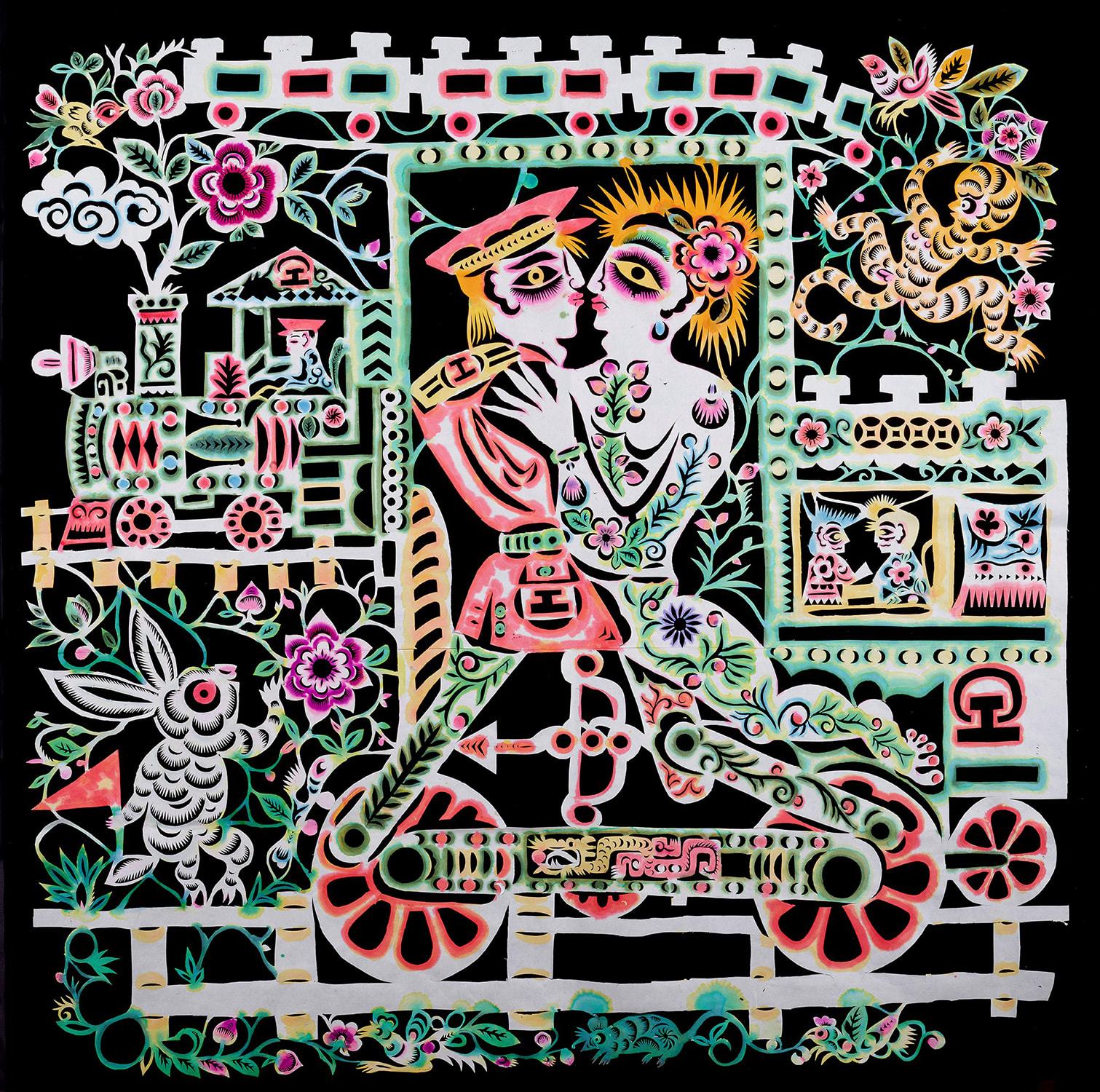 Xiyadie, Train, 2017. Courtesy of the artist and Sunpride Foundation, Hong Kong.
