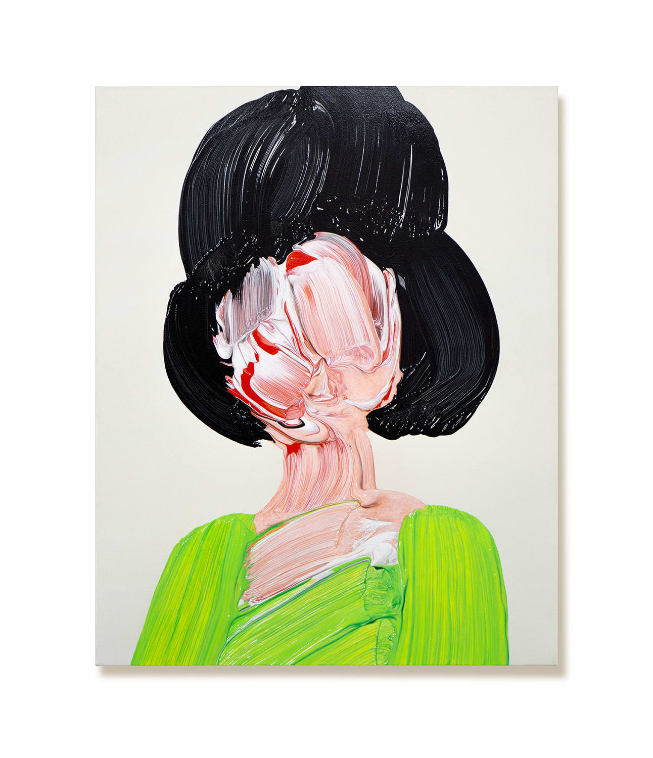 Teppei Takeda, Painting of Painting 041, 2021. Courtesy of Maho Kubota Gallery, Tokyo.