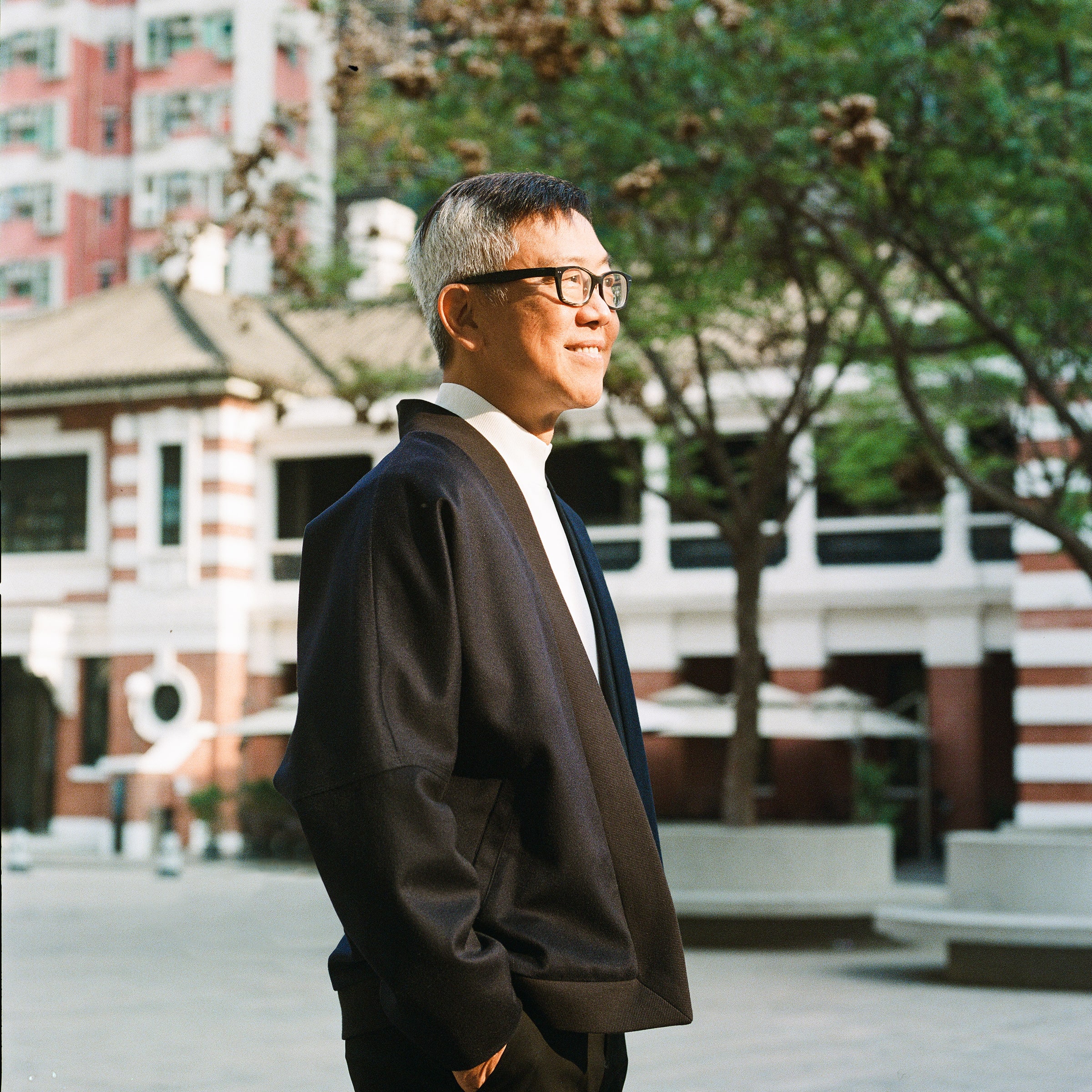 William Lim at Tai Kwun Centre for Heritage and Art, Hong Kong, March 2023. Photograph by Simon Schilling for Art Basel.