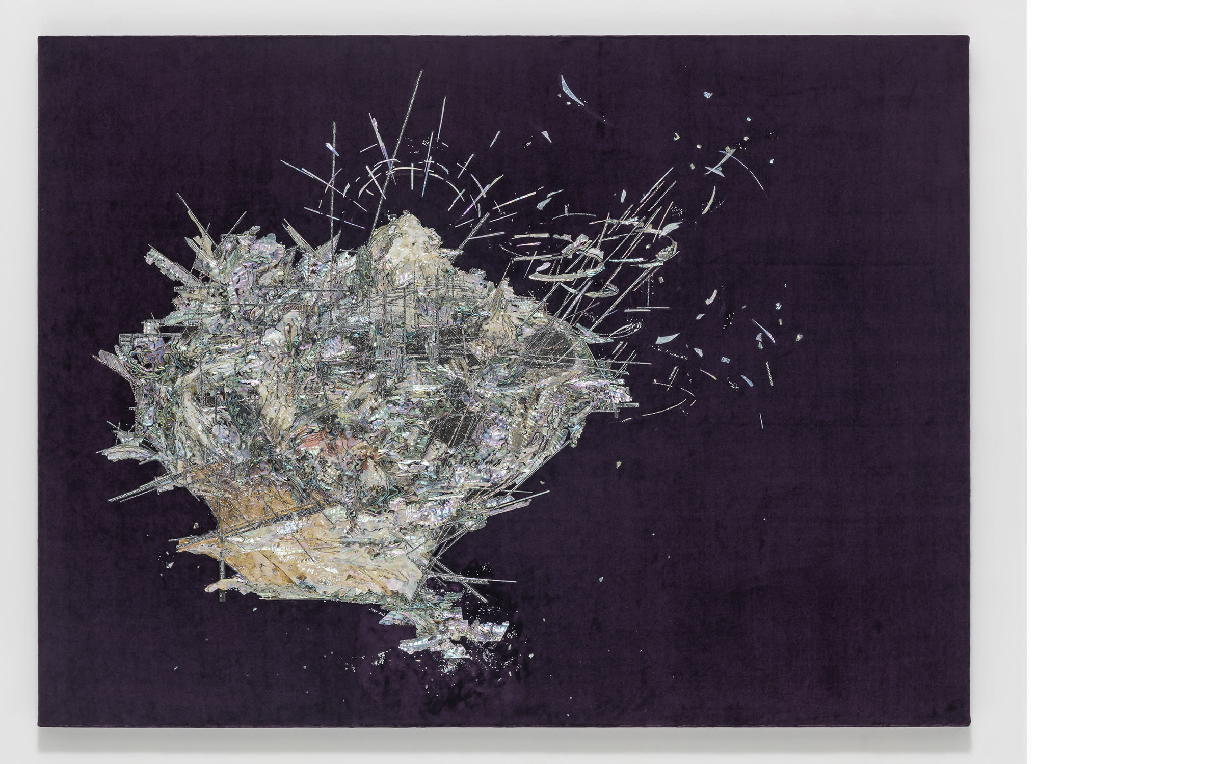 Lee Bul, Untitled (Willing To Be Vulnerable - Velvet #8 DDRG10NB), 2017. Courtesy of Studio Lee Bul and Lehmann Maupin, New York City, Hong Kong, and Seoul. 