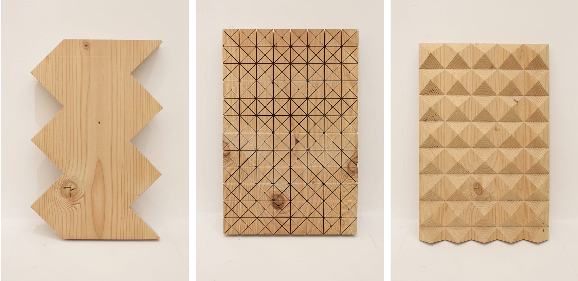 All three works: Susumu Koshimizu, Relief - From Surface to Surface, 2018. Courtesy of YOD Gallery, Osaka. 