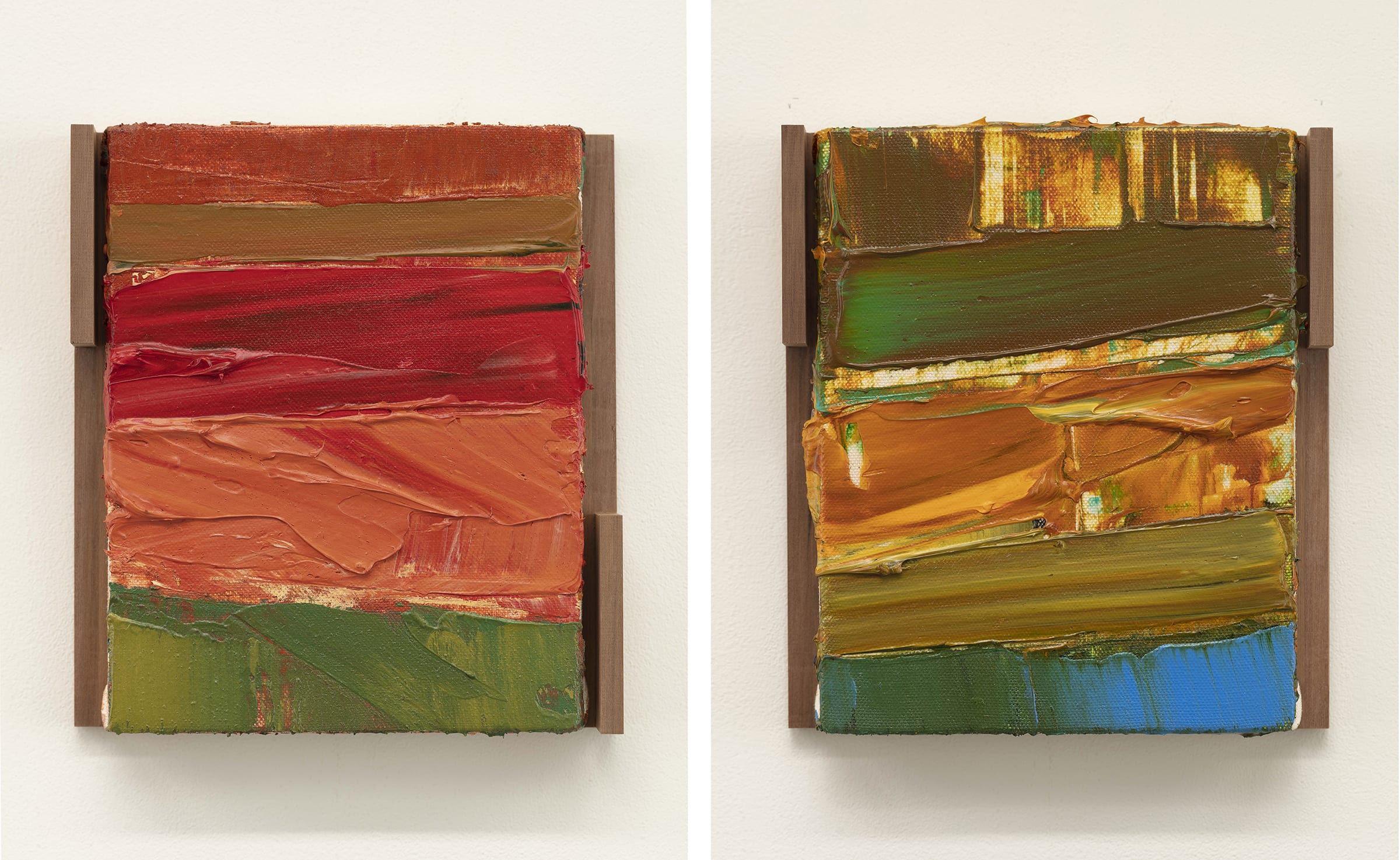 Kenjiro Okazaki, Kangrinboqê (left) and Anyê Maqên (right), 2020. Photos by Shu Nakagawa. Courtesy of Takuro Someya Contemporary Art, Tokyo.  