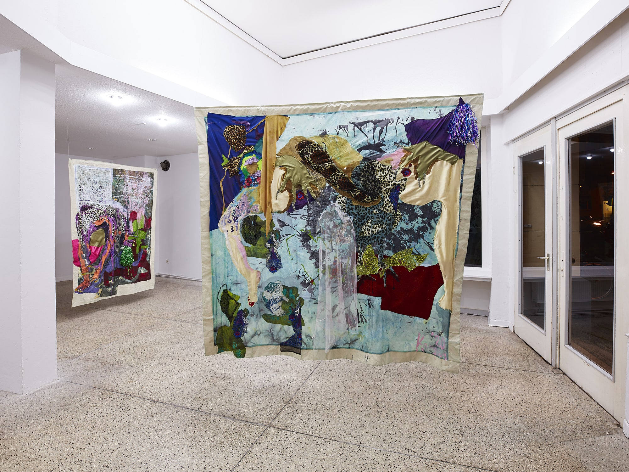 Installation view of Kresiah Mukwazhi's exhibition 'Mukando', Jan Kaps, Cologne. Photo by Paul Schöpfer. Courtesy and copyright of the artist and Jan Kaps, Cologne.