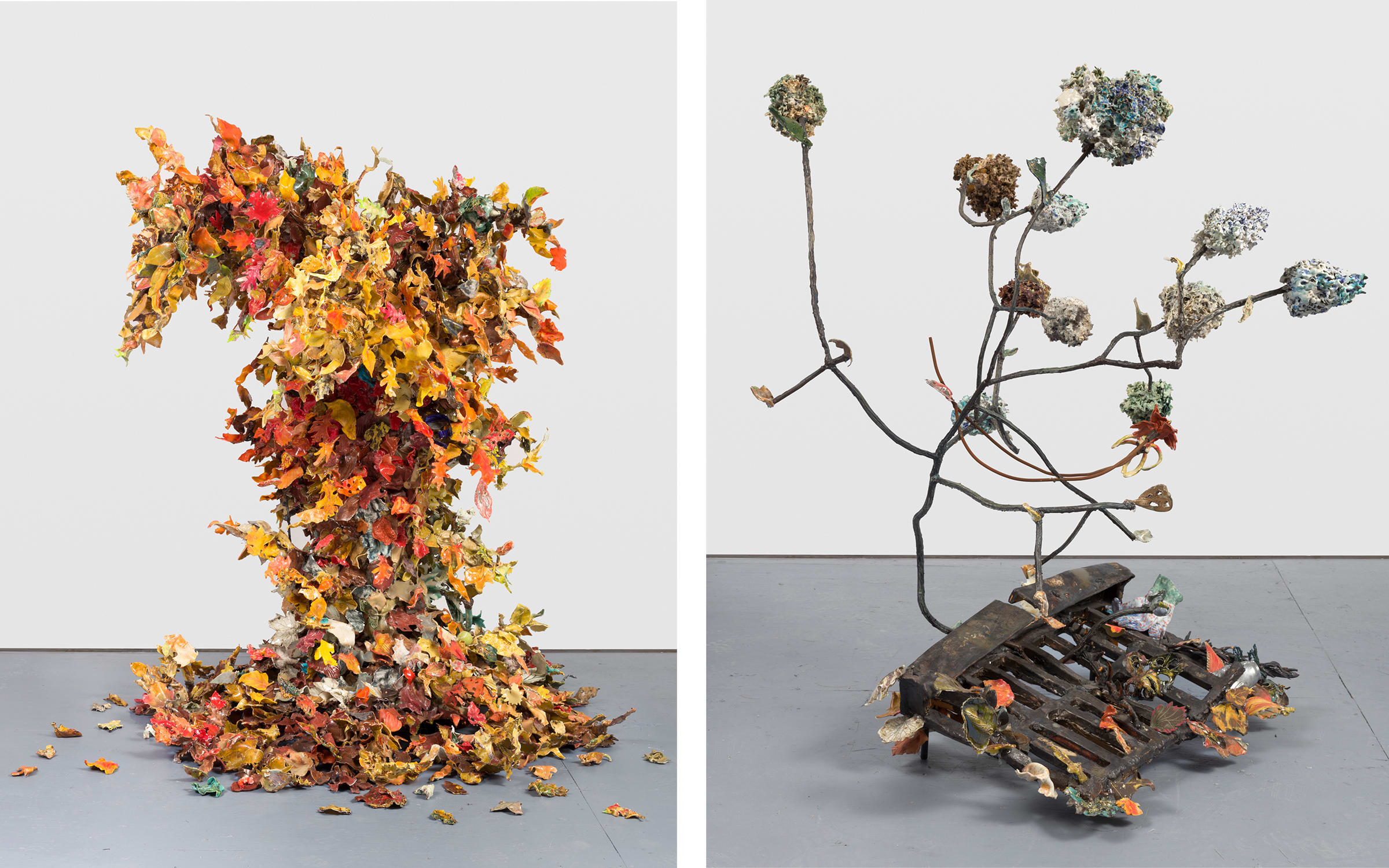 Rebecca Manson, Gutter (details), 2021. Courtesy of the artist and Josh Lilley, New York City.