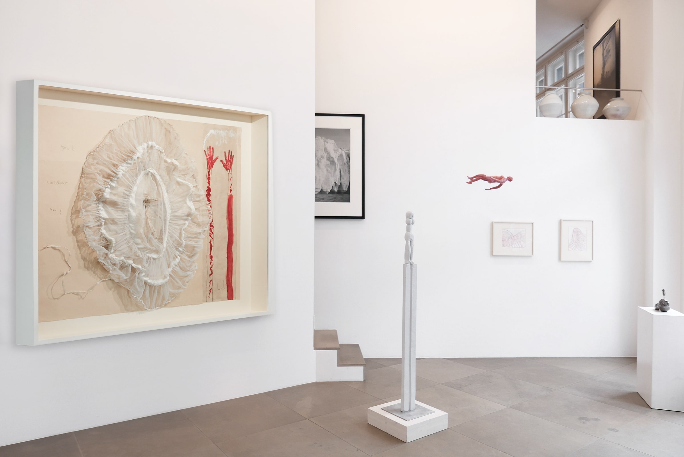 Installation view of the exhibition ‘Leading and Emerging Women Artists’, Galerie Karsten Greve, St. Moritz. Courtesy of Galerie Karsten Greve.