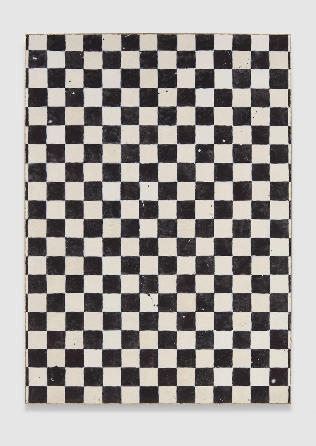 Rebecca Morris, Untitled (#12-21), 2021. Oil and spray paint on canvas. Photo by Lee Tyler Thompson. Courtesy of the artist; Parker Gallery, Los Angeles; and Bortolami Gallery, New York City.