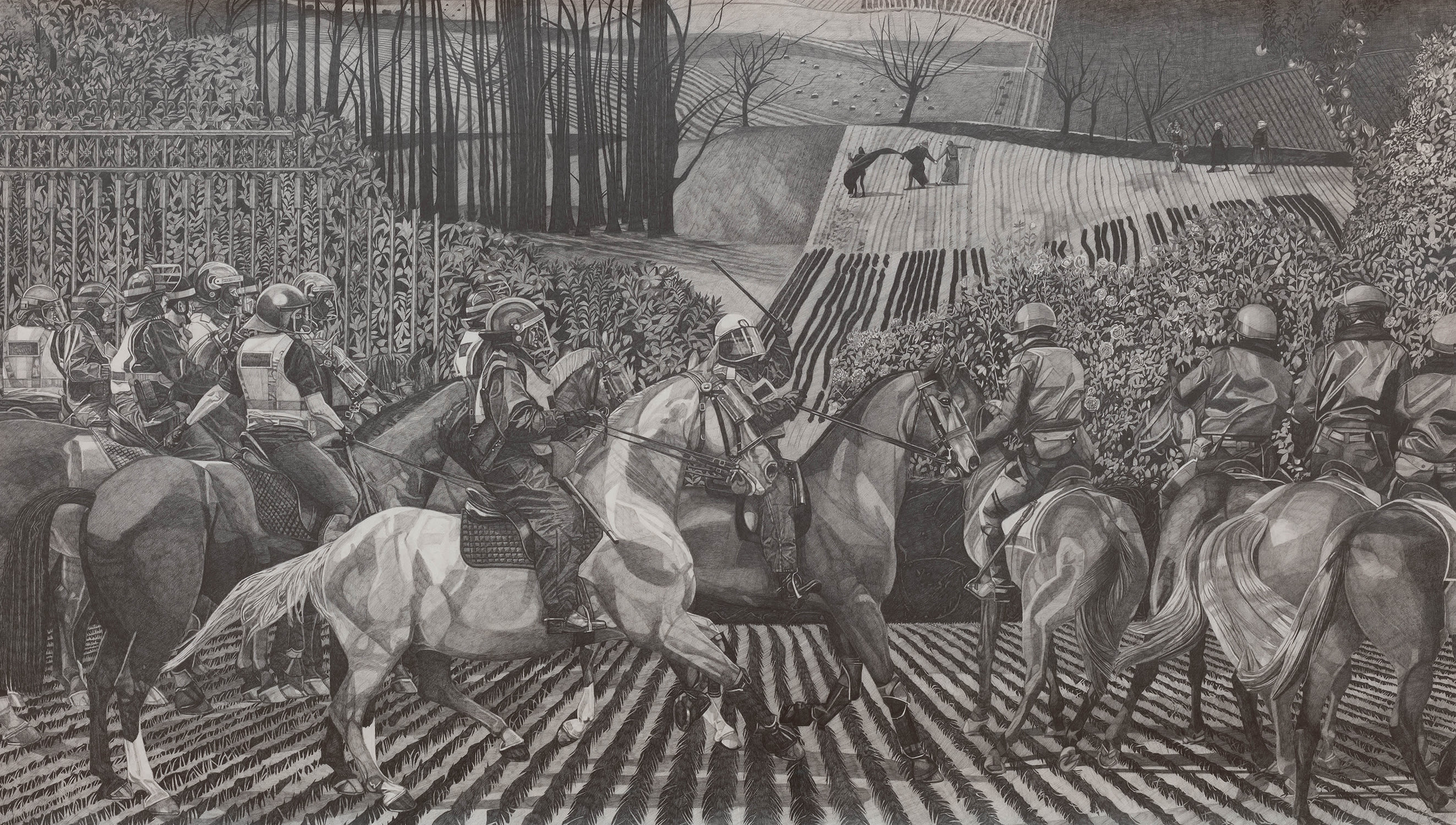 Hannah Quinlan and Rosie Hastings, Tulips, 2022 (crop). Photo by Josef Konczak. Courtesy of the artists, Tate, and Arcadia Missa, London. Copyright Hannah Quinlan and Rosie Hastings.
