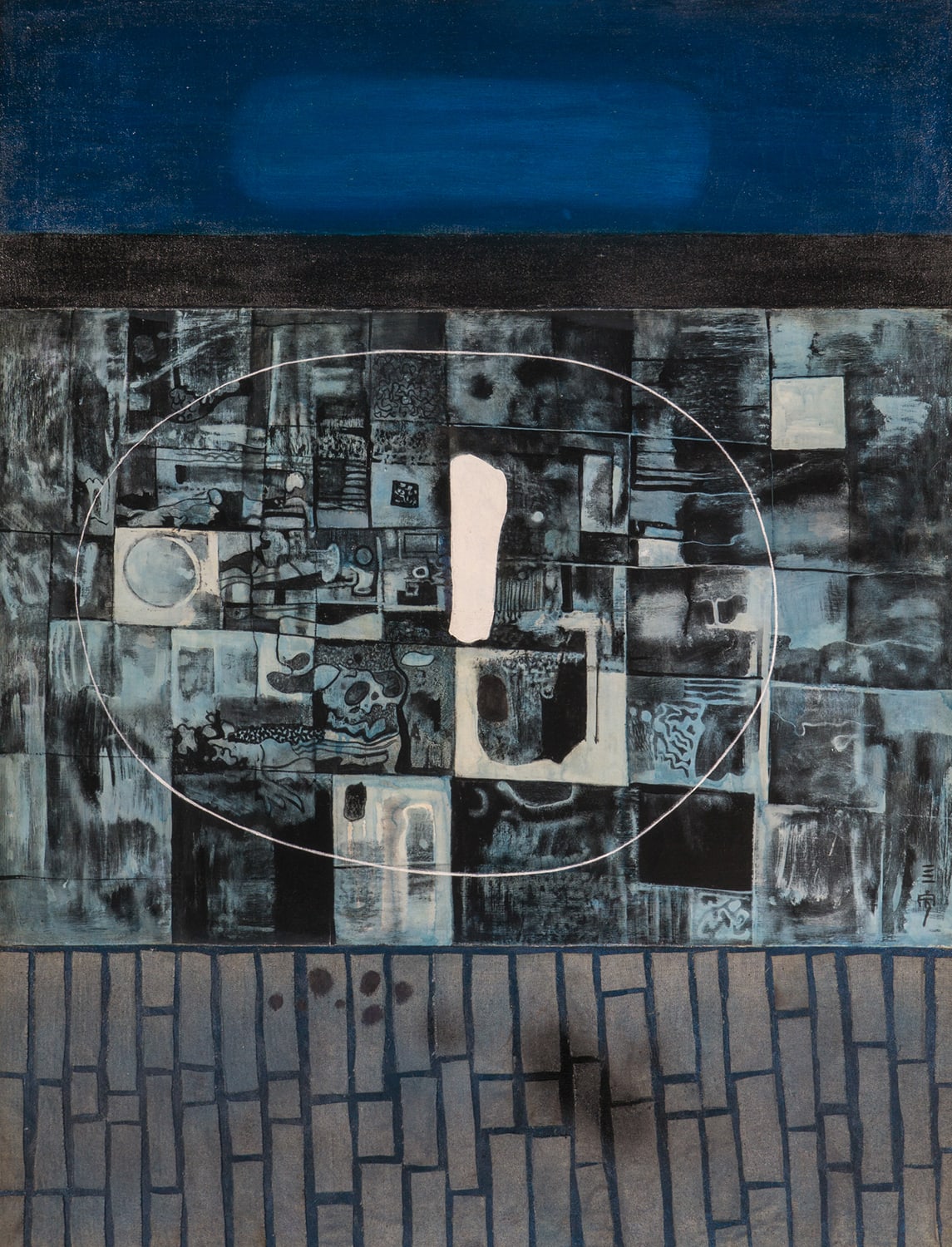 Cheong Soo Pieng, Modern Planning, 1975. 