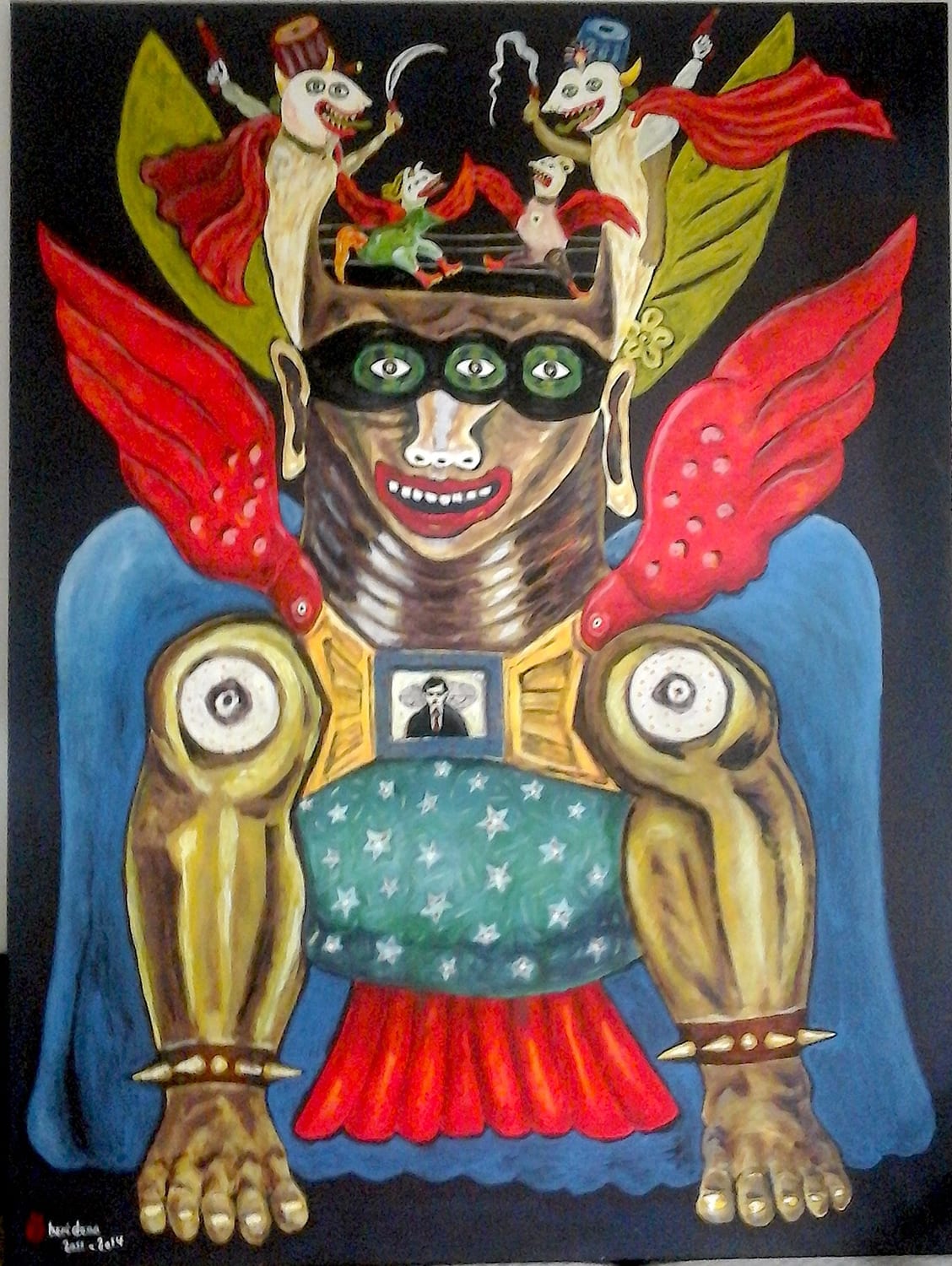 Heri Dono, Devide et Impera.