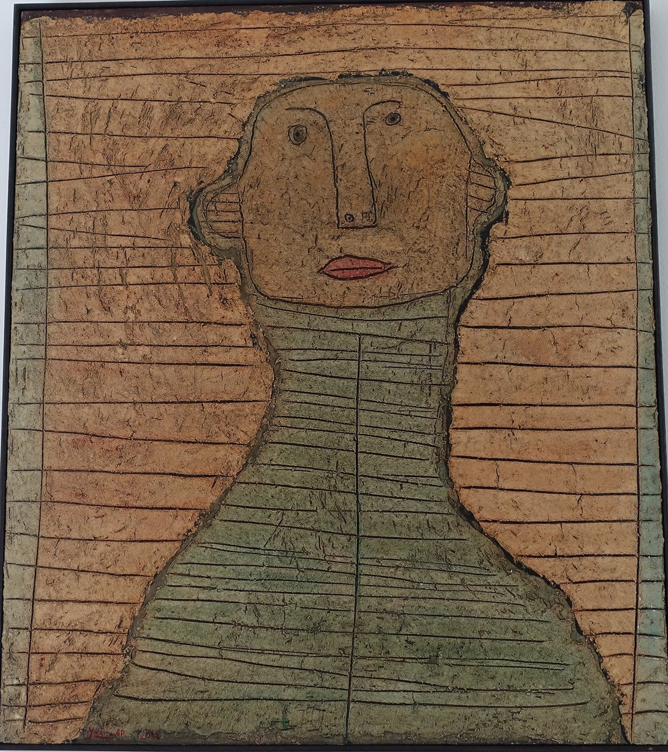 Yunizar, A face.