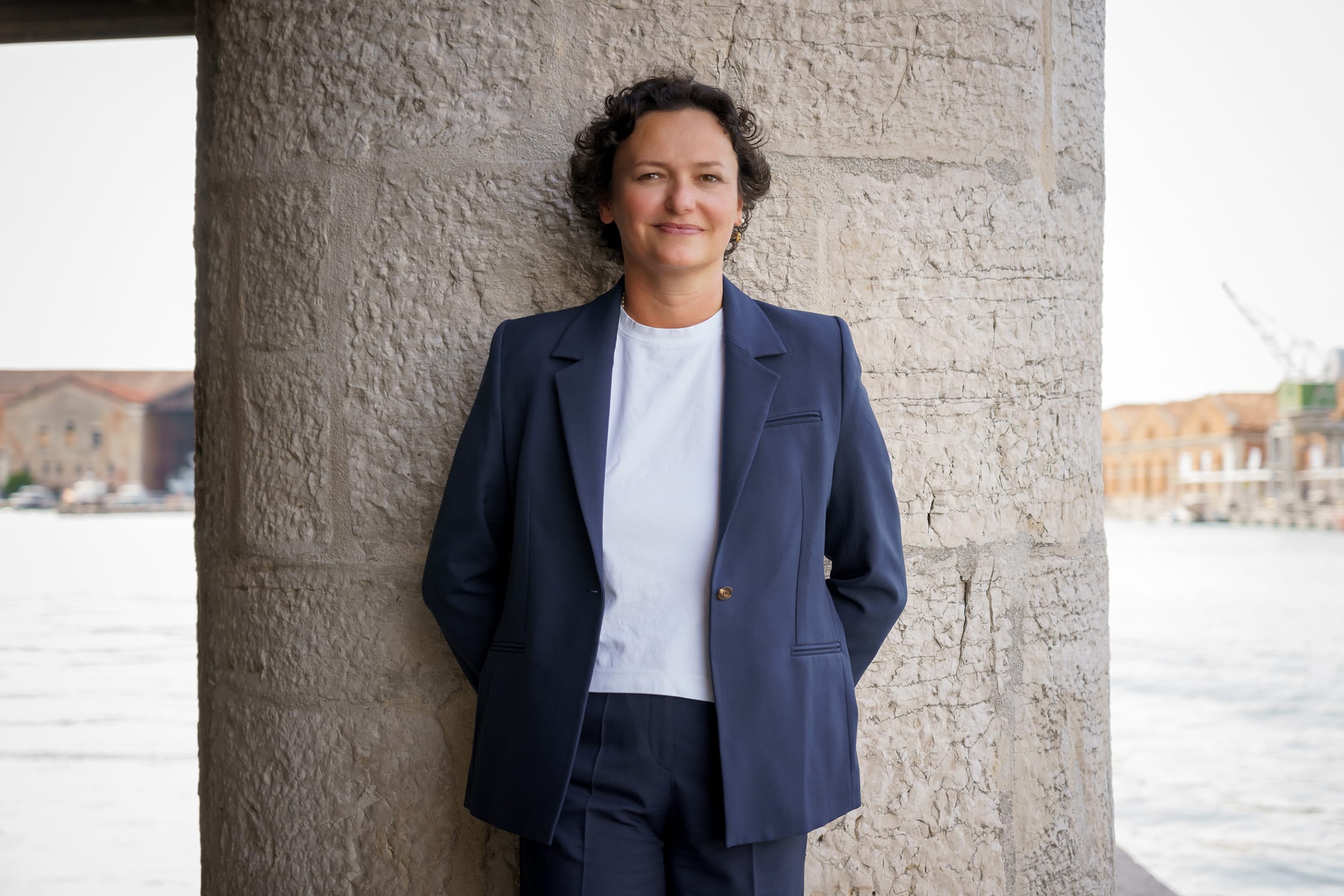 Cecilia Alemani, curator and artistic director of the 59th Venice Biennale. Photo by Andrea Avezzù. Courtesy of La Biennale di Venezia.