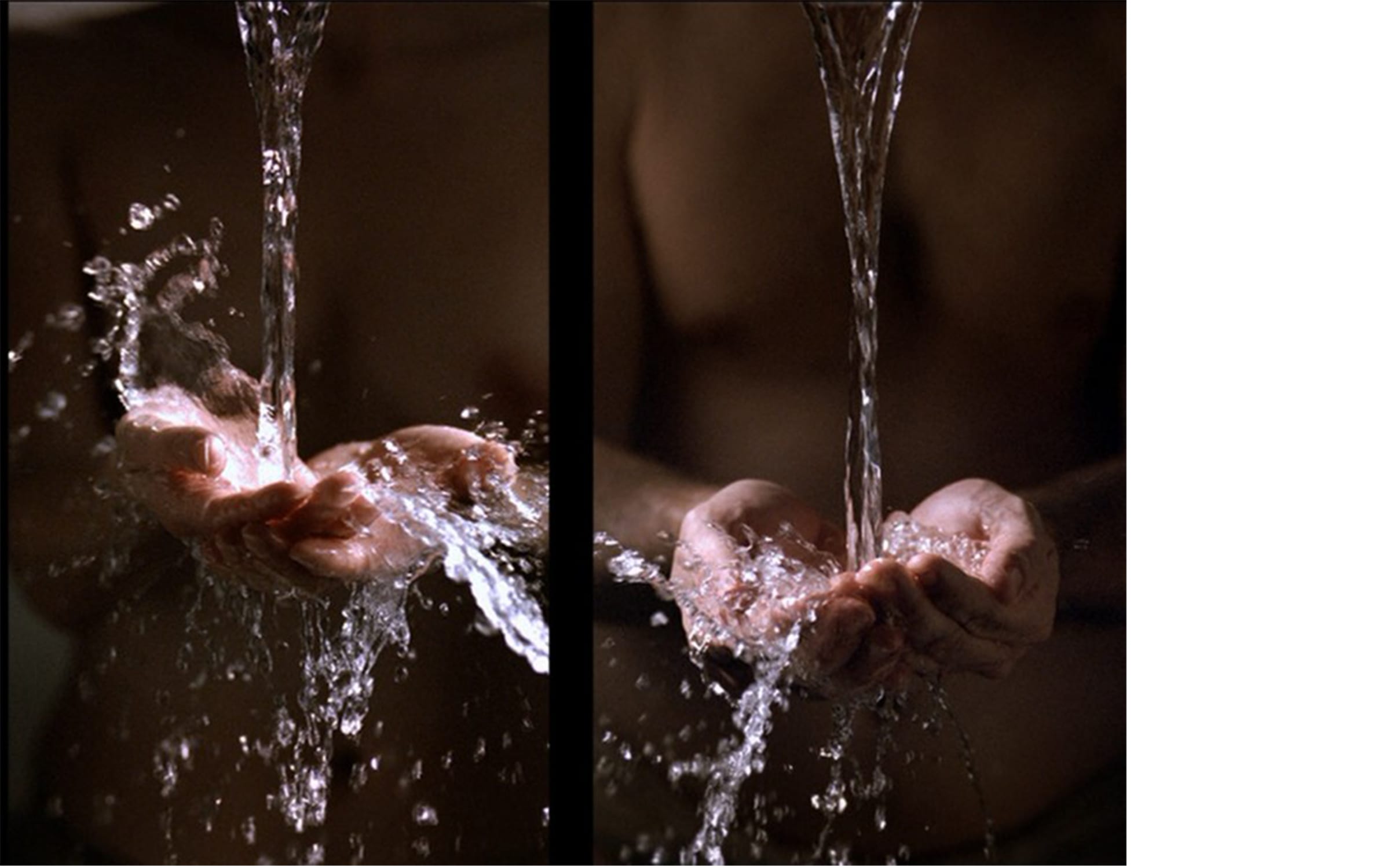 Bill Viola, Ablutions, 2005. Courtesy of the artist and James Cohan Gallery, New York City.