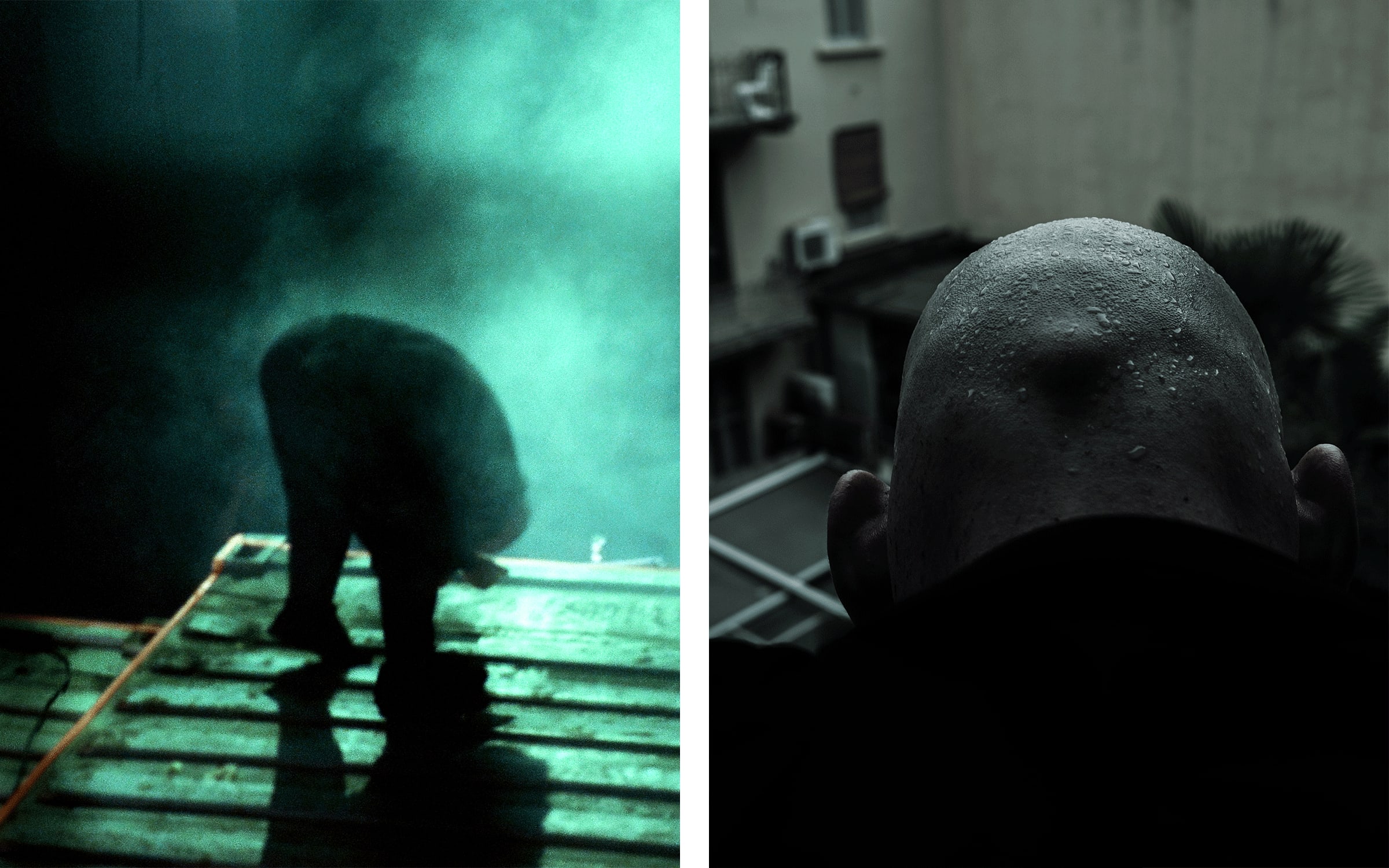Left: Blackhaine by Frankie Casillo. Courtesy of the artist. Right: Blackhaine by Raw Tape. Courtesy of the artist.
