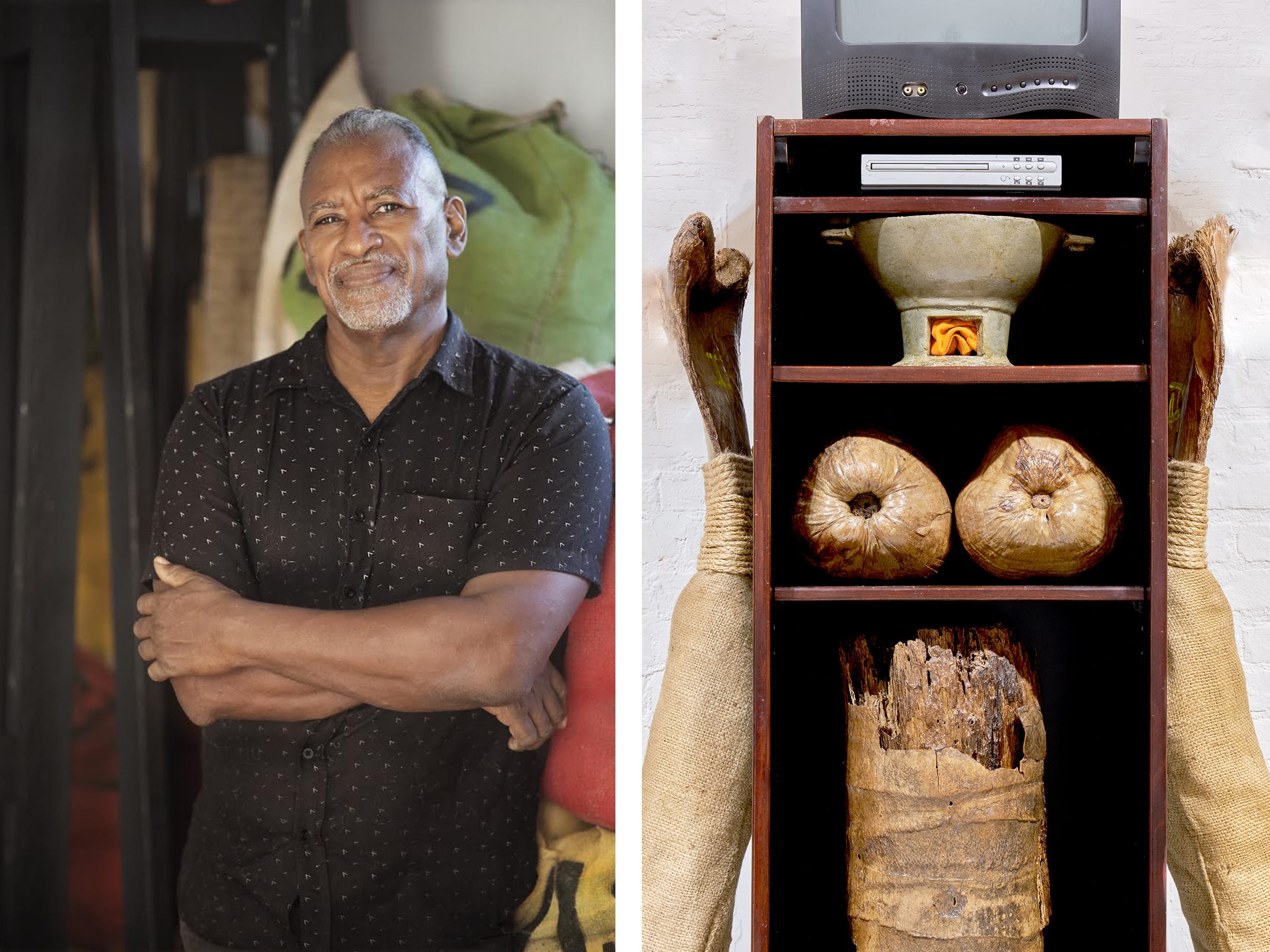 Left: Photograph by Raquel Pérez Púig. Right: Armario de la Memoria (Wardrobe of Memory), 2012. Photograph by Oliver Campbell.