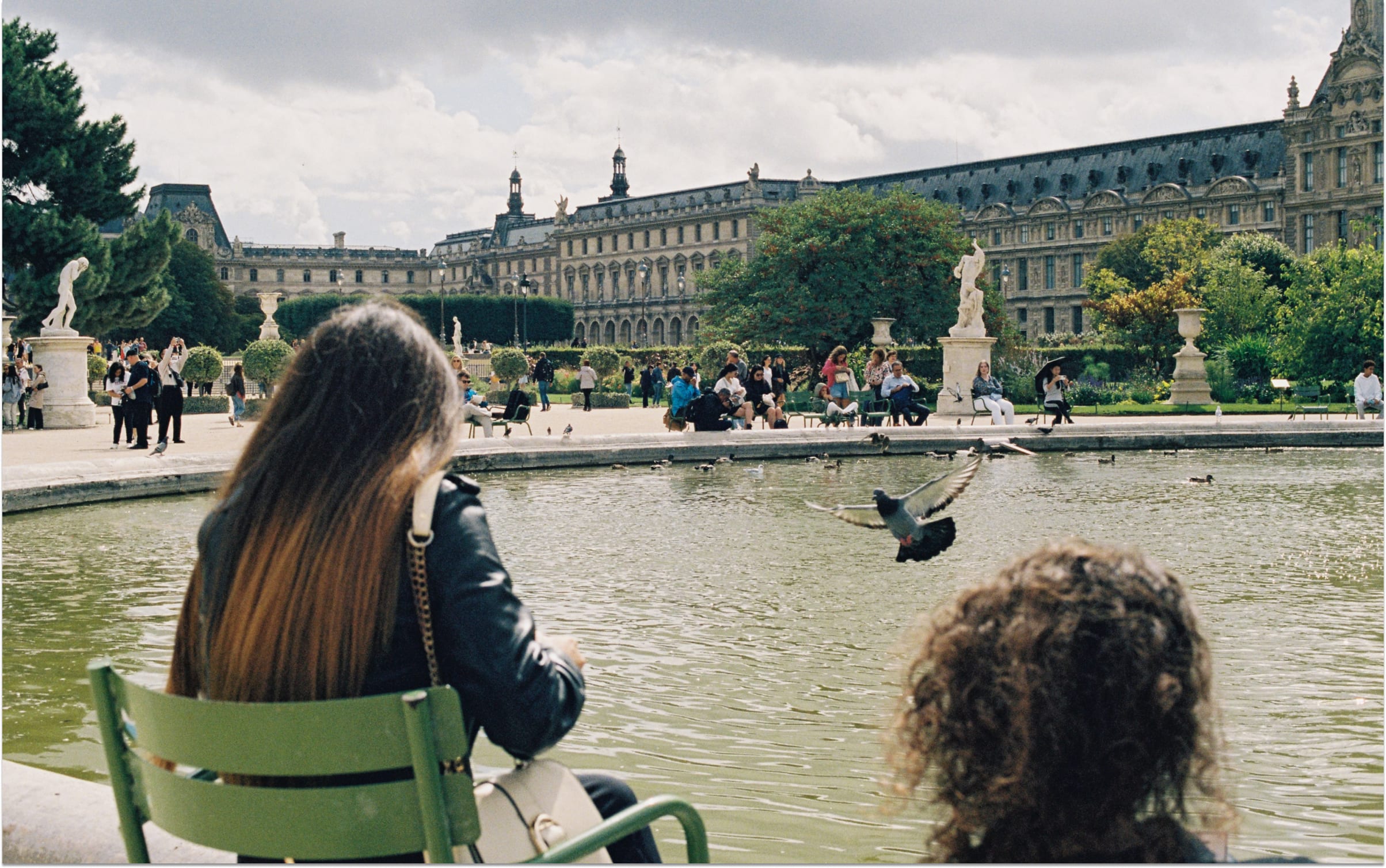 Le Jardin des Tuileries. Photographie d'Aliki Christoforou pour Paris+ par Art Basel.