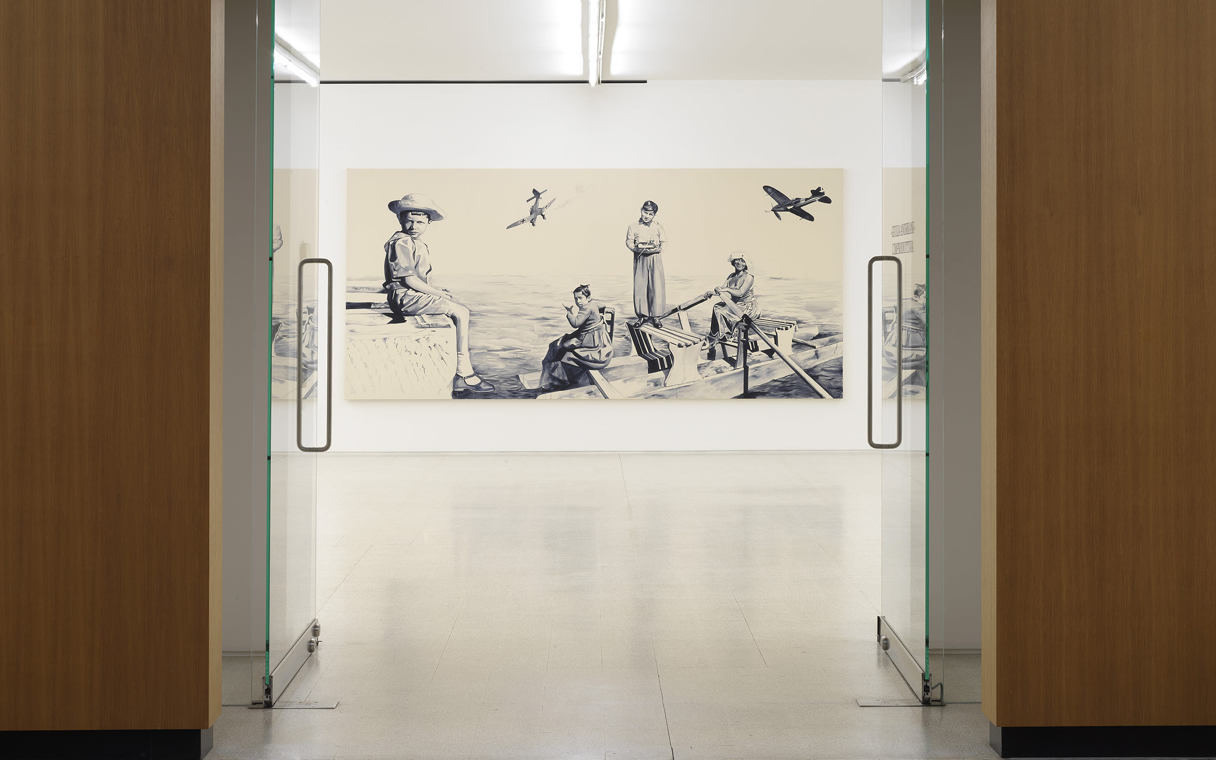 'L'improduttiva' at Collezione Maramotti. © Giulia Andreani - © Adagp, Paris, 2023. Courtesy of the artist and Galerie Max Hetzler. Photograph by Dario Lasagni.