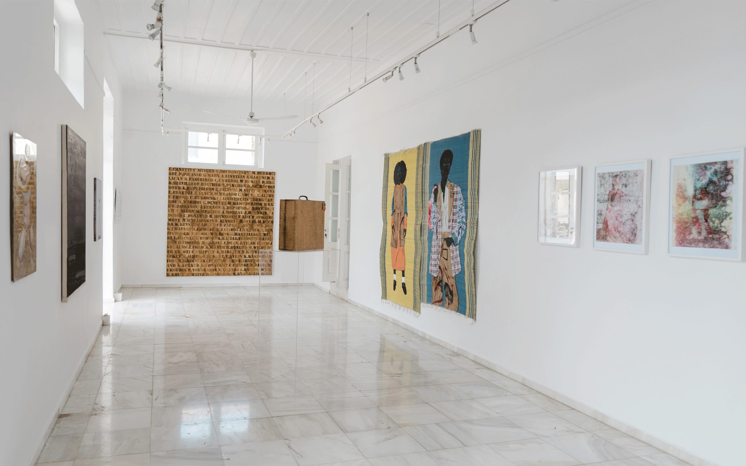 Installation view of group show 'In(de)finite Selfhoods' at Citronne, Athens, 2022. Courtesy of Citronne Galleries.