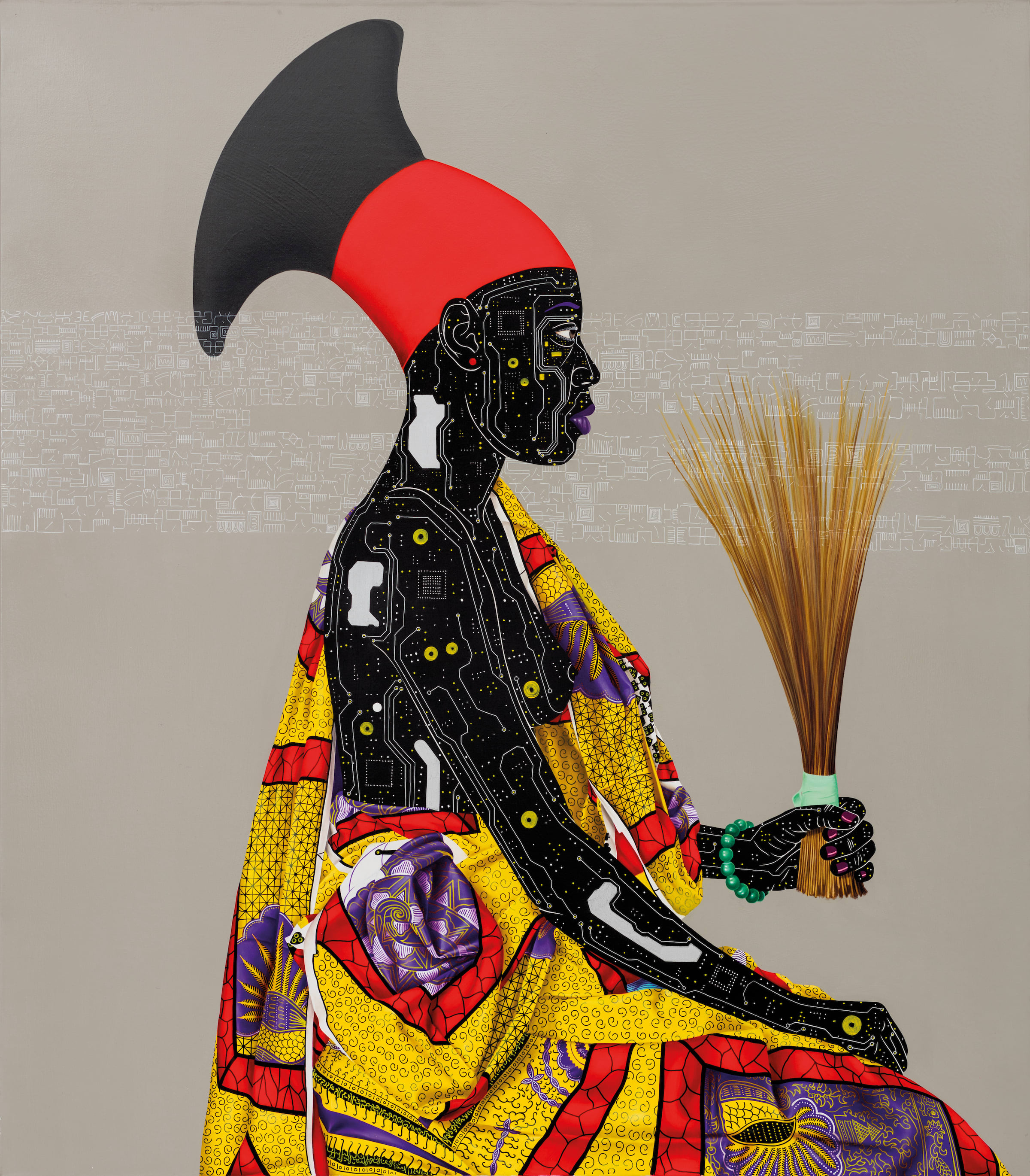 Eddy Kamuanga Ilunga《Reconnaissances》（2016）；圖片由藝術家及倫敦October藝廊提供