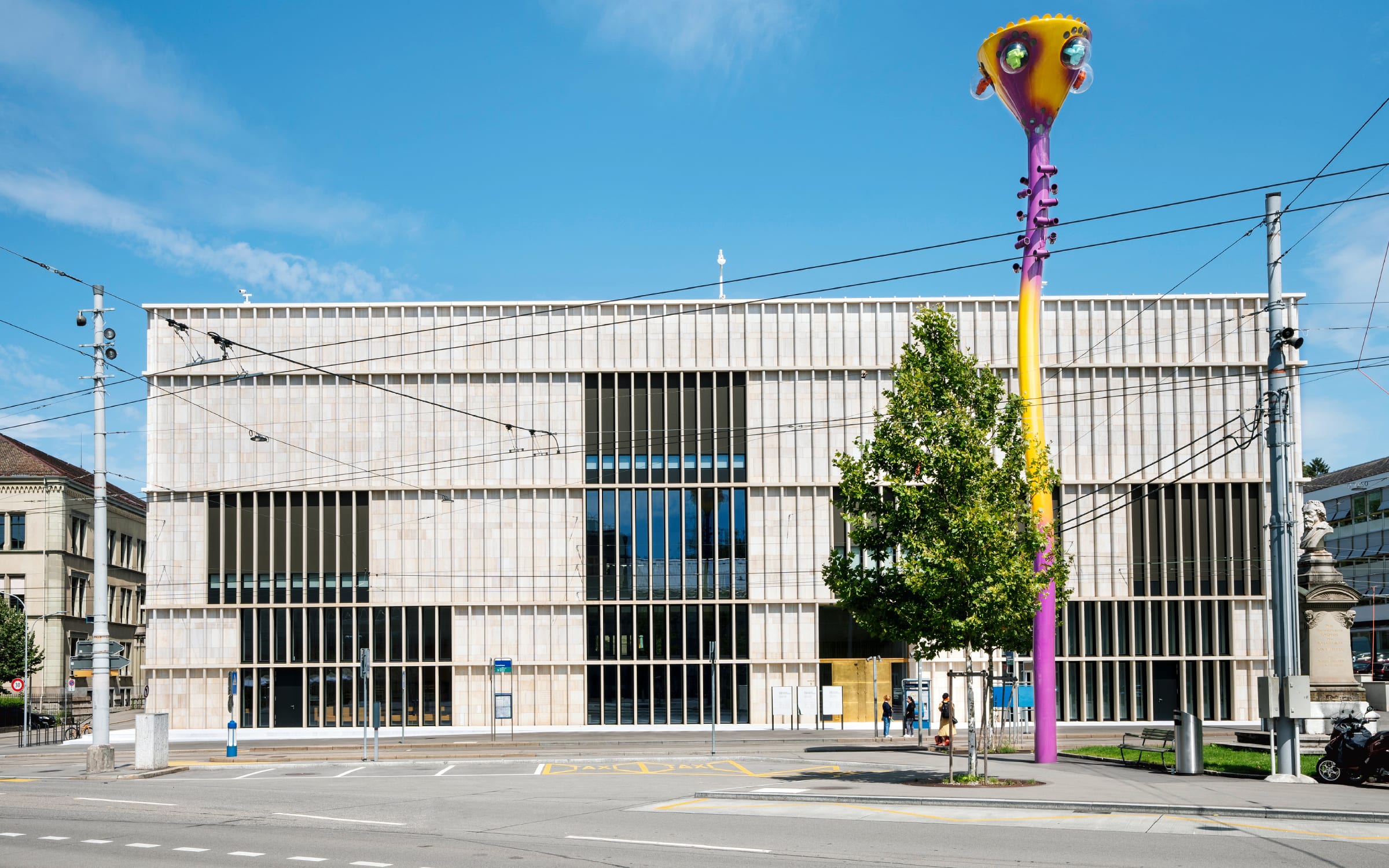 Kunsthaus Zürich, Chipperfield building. Photography by Franca Candrian. Courtesy of Kunsthaus Zürich. © Franca Candrian, Kunsthaus Zürich