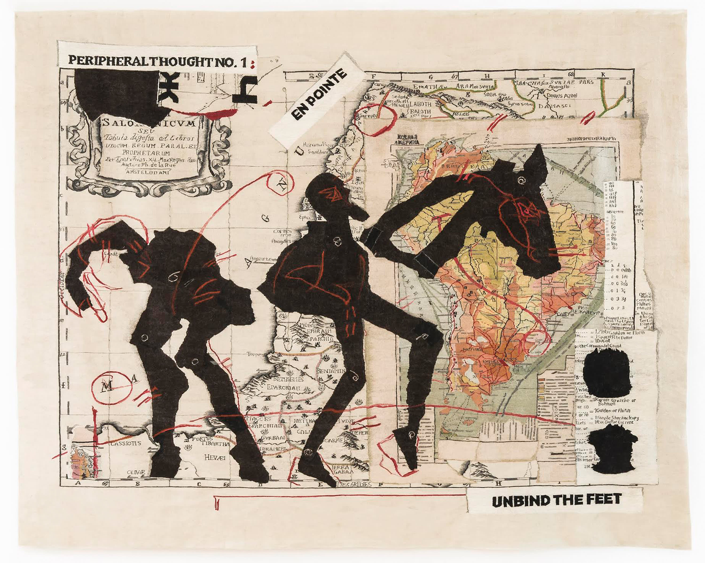 William Kentridge, Peripheral Thought No.1, 2015. Courtesy of the Artist and Goodman Gallery, Cape Town, Johannesburg, and London.
