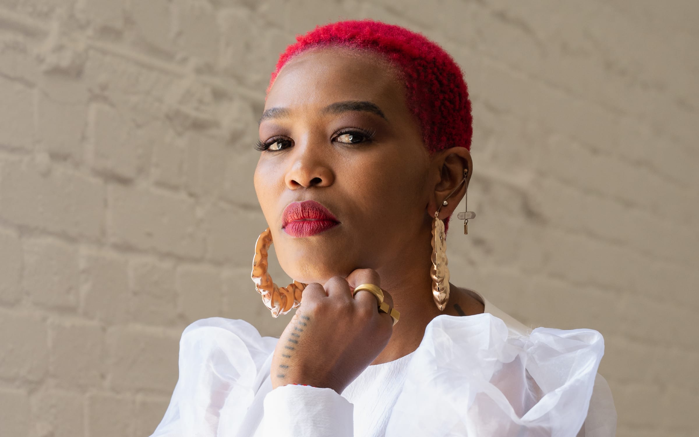 Khanyisile Mbongwa. Courtesy of Bongeka Ngcobo. 
