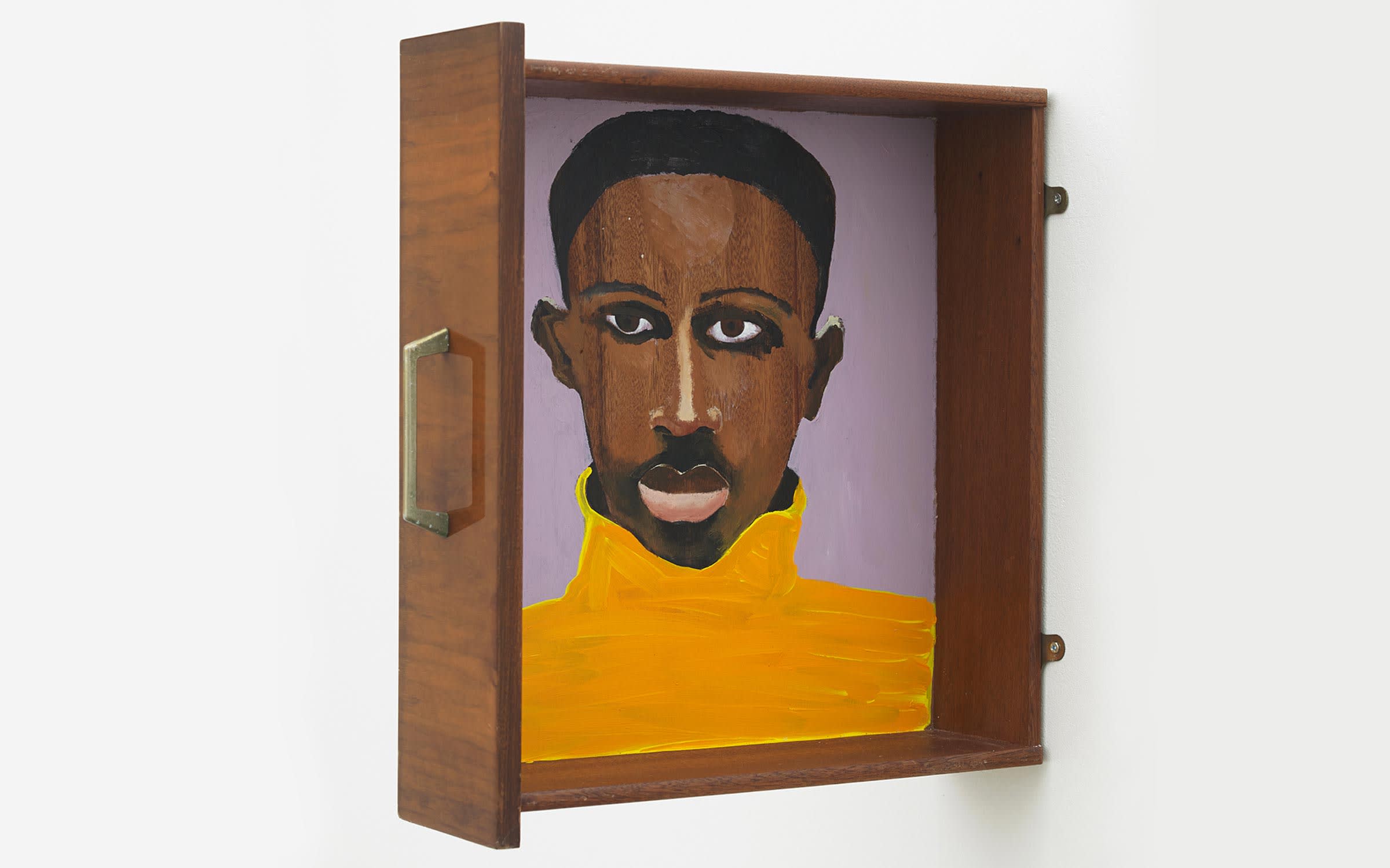 Lubaina Himid, Man in a Jumper Drawer, 2018. Courtesy the artist and Hollybush Gardens.
