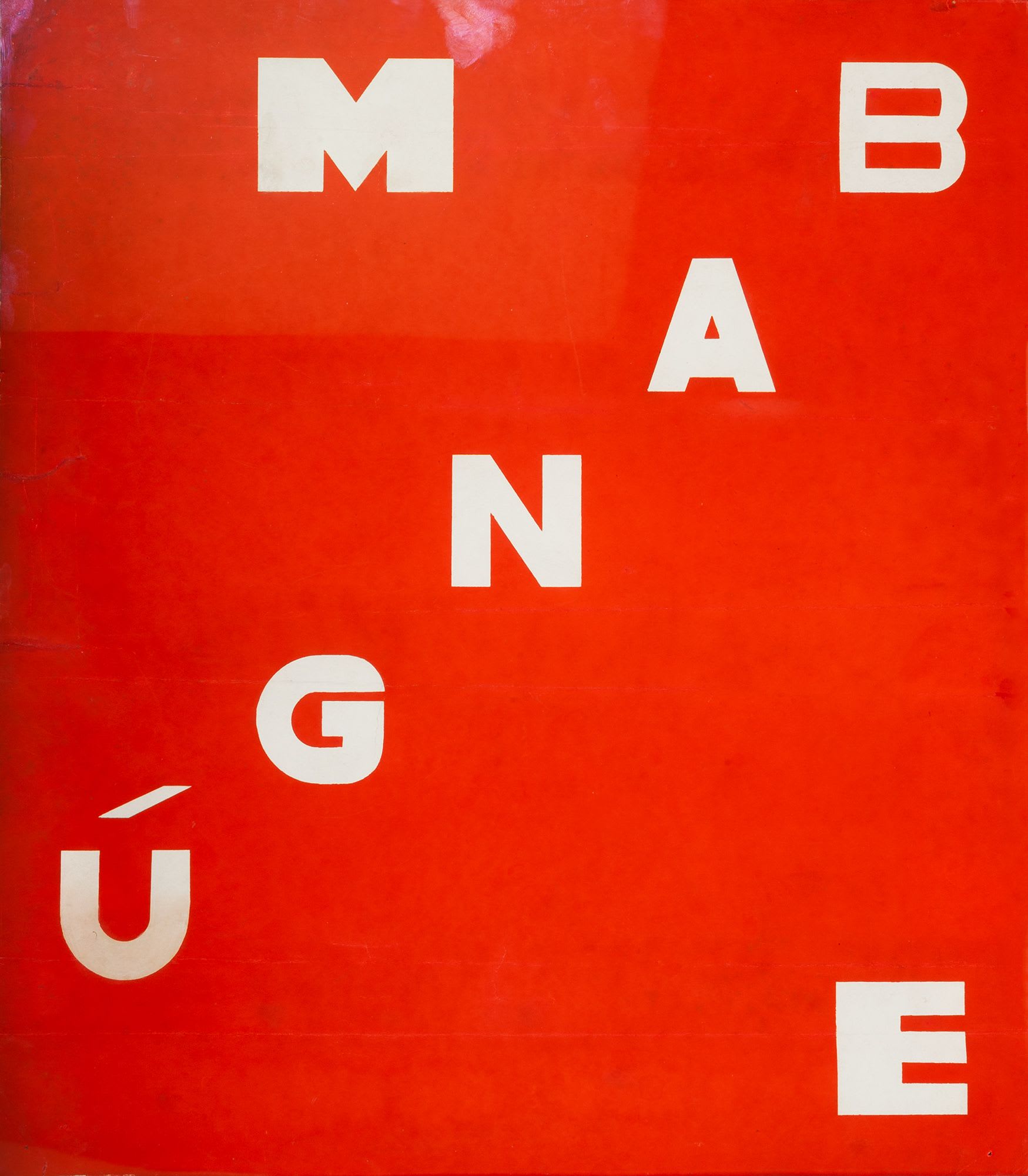Hélio Oiticica, Bangú Mangue, 1972. Courtesy of Ahrenberg Collection, Switzerland.