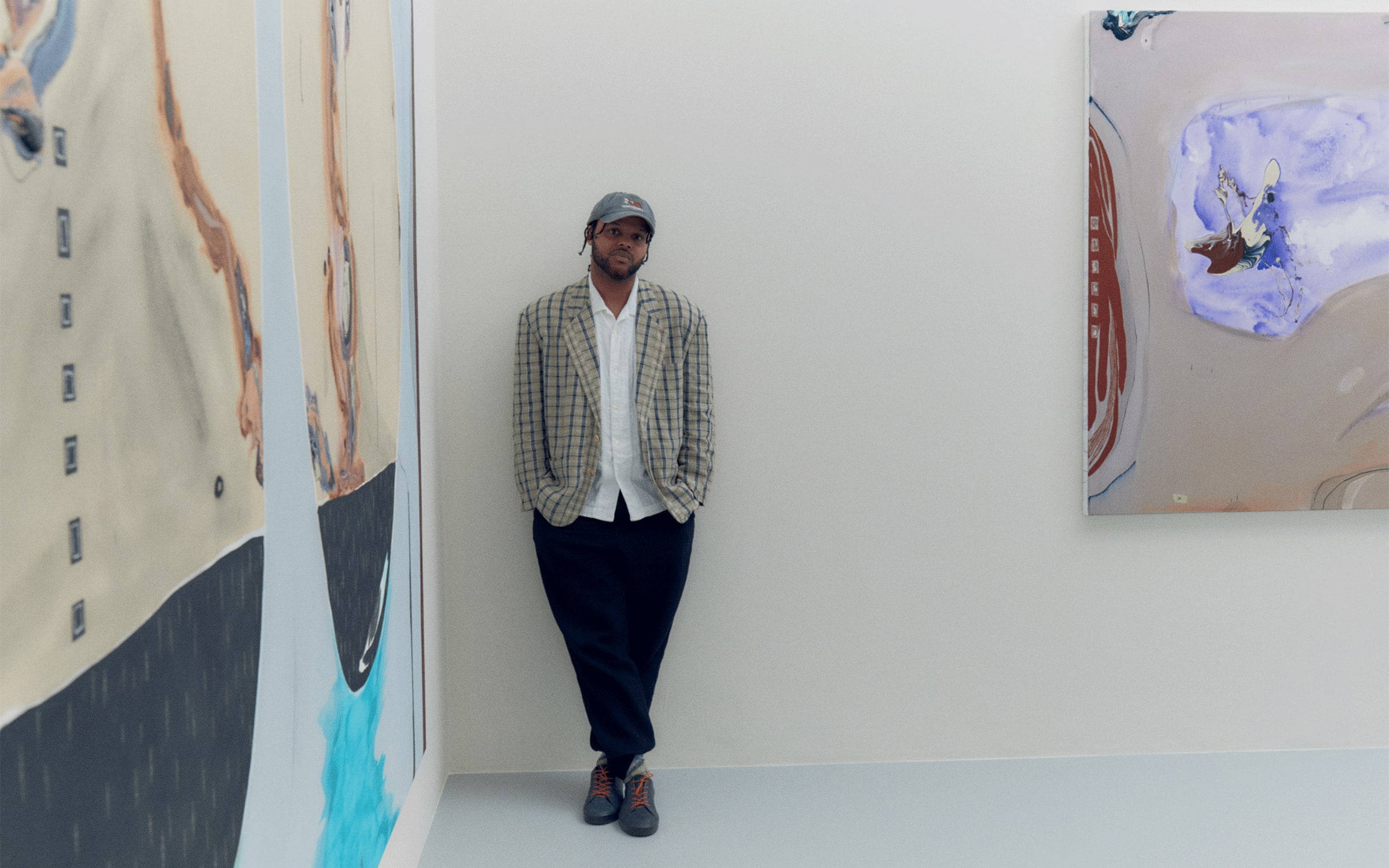 Manuel Mathieu. Photograph by Daniel Gurton. Courtesy of the artist and Pilar Corrias, London.