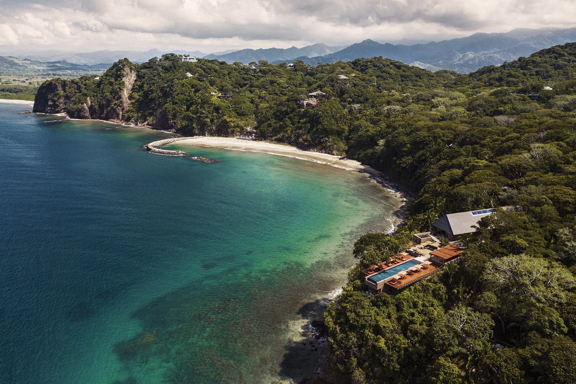 Aerial view of One&Only Mandarina.