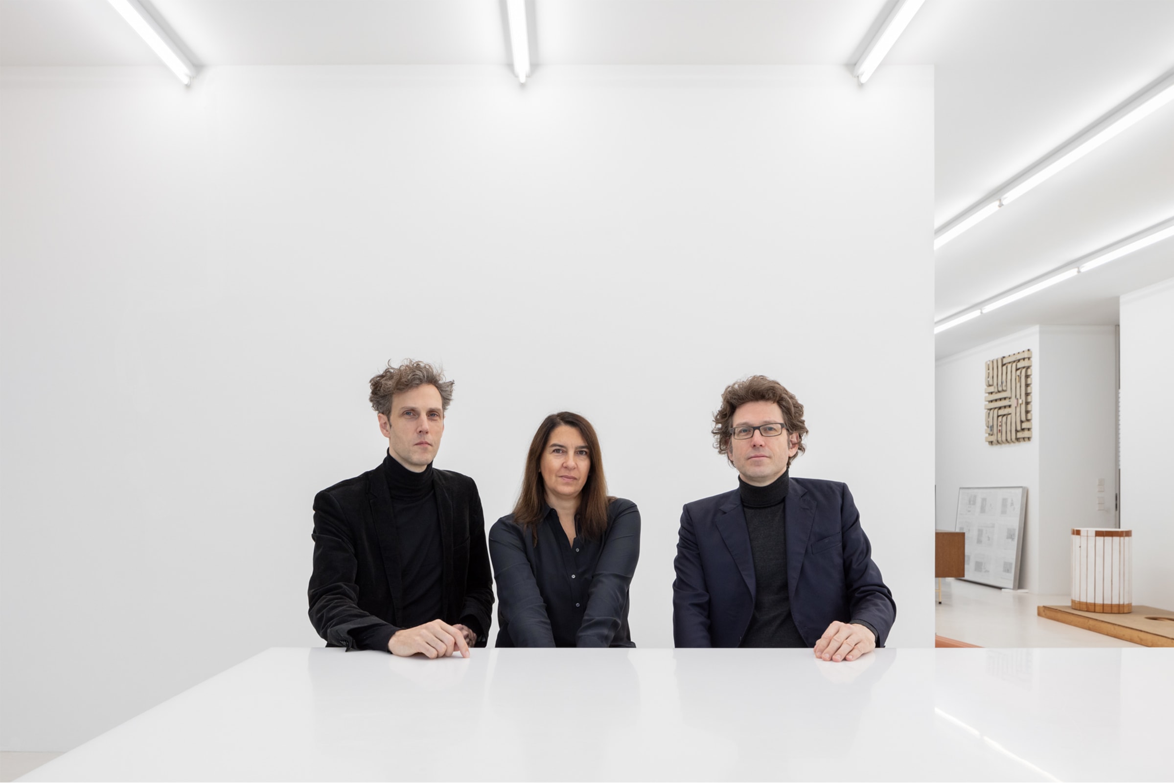 Johannes Kuehn, Simona Malvezzi, and Wilfried Kuehn. Photograph by Klemens Renner.