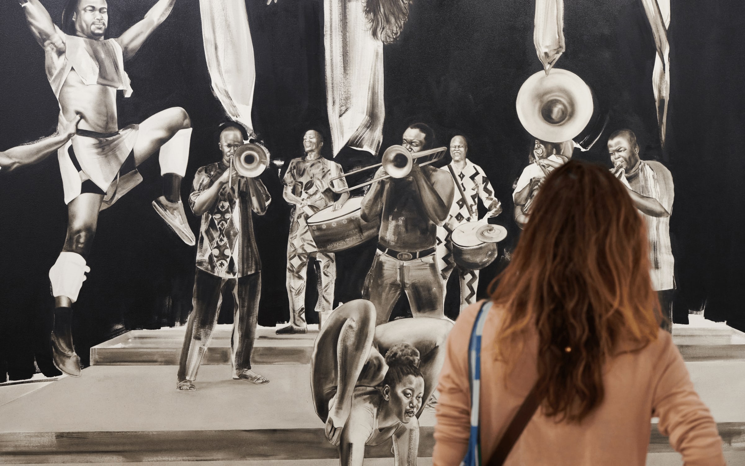An artwork in Jack Shainman Gallery's booth at Art Basel 2023.