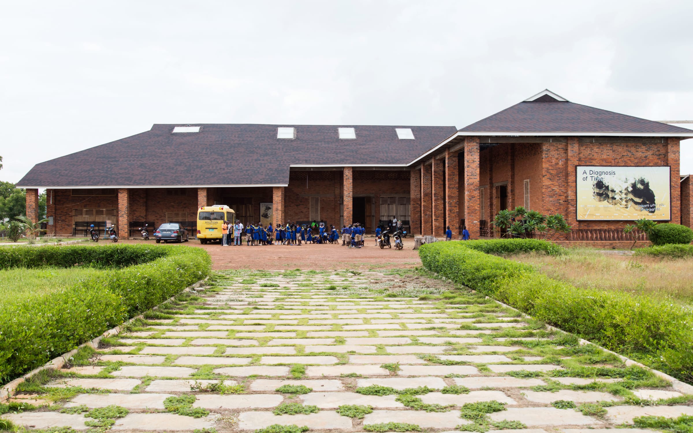 Completed part of Red Clay in 2021, still being developed. © Ibrahim Mahama. Courtesy of White Cube.