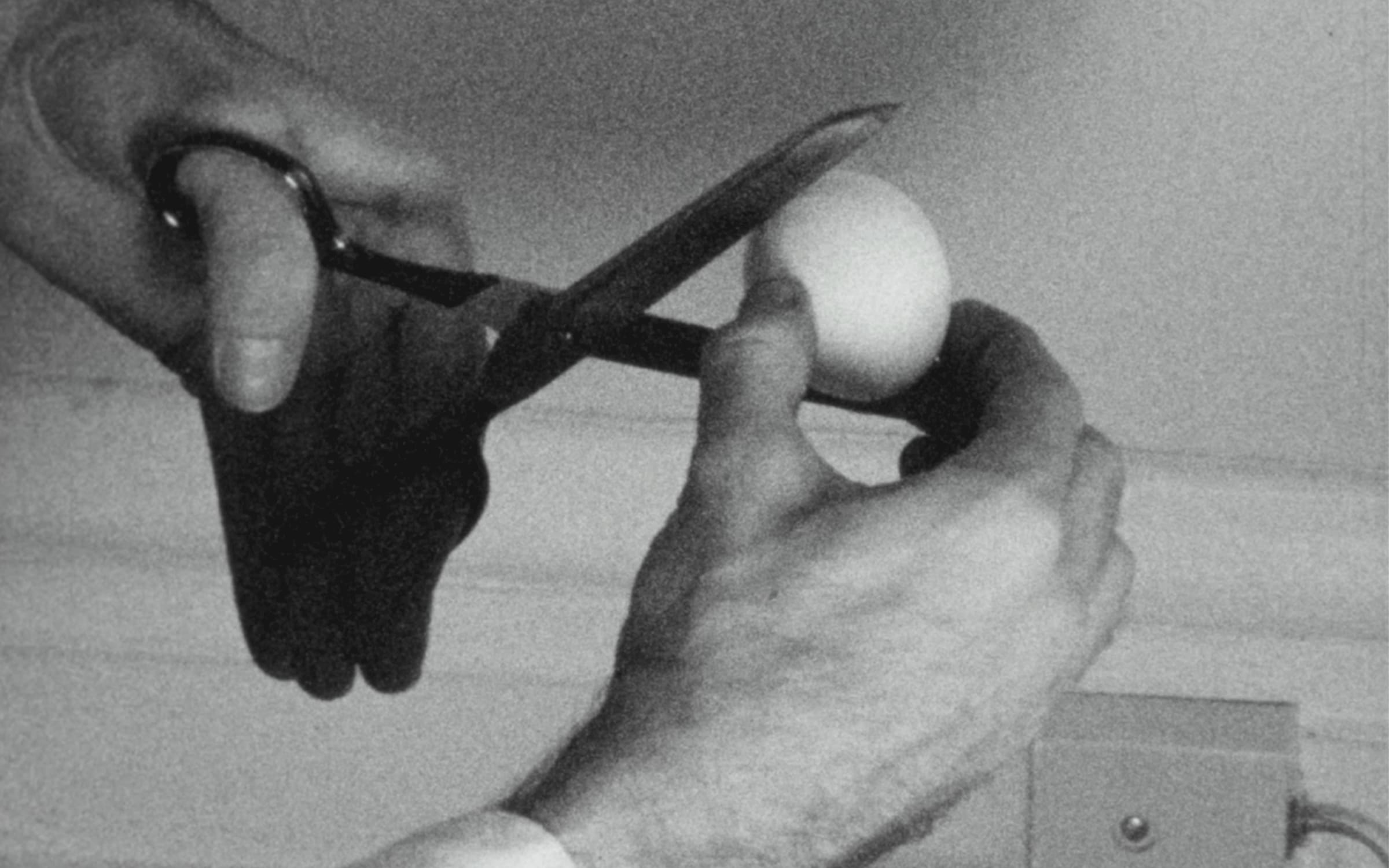 Rirkrit Tiravanija, The Scissor That Had Found Its Own Pair, short film, 07’39”, 1985. Courtesy of the artist.