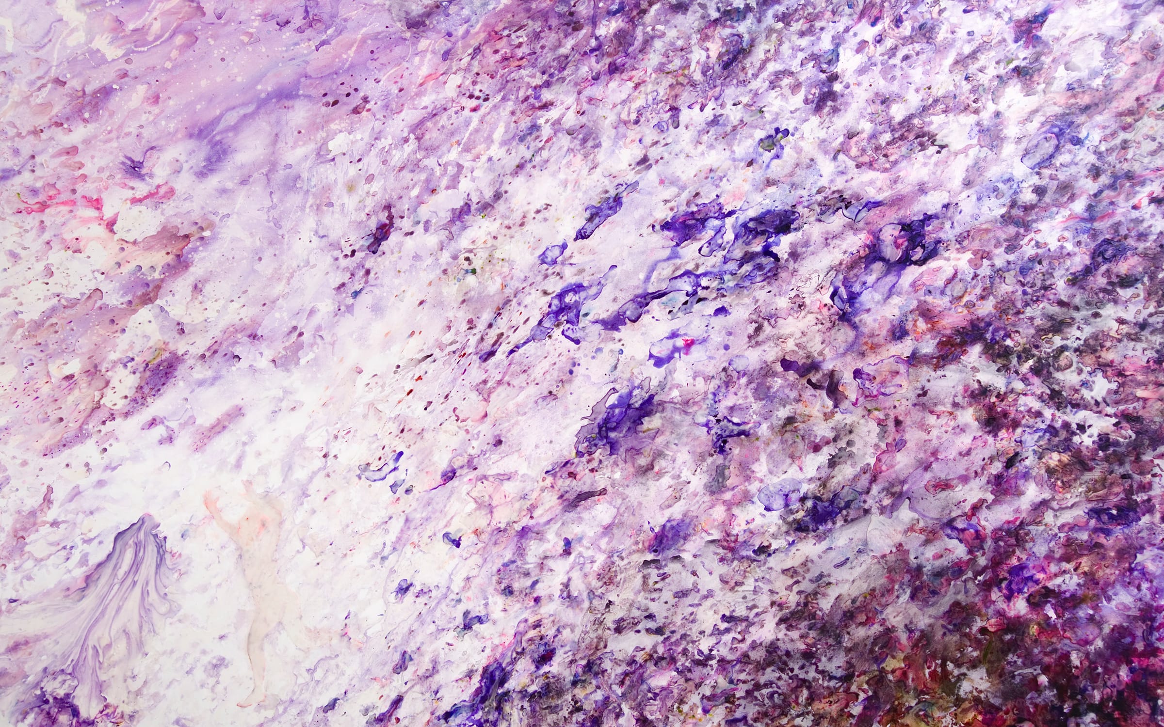 Penny Siopis《A Child Frighened by a Bloom》（ 2010）；圖片由藝術家及位於阿姆斯特丹、開普敦及約翰內斯堡的Stevenson藝廊提供。