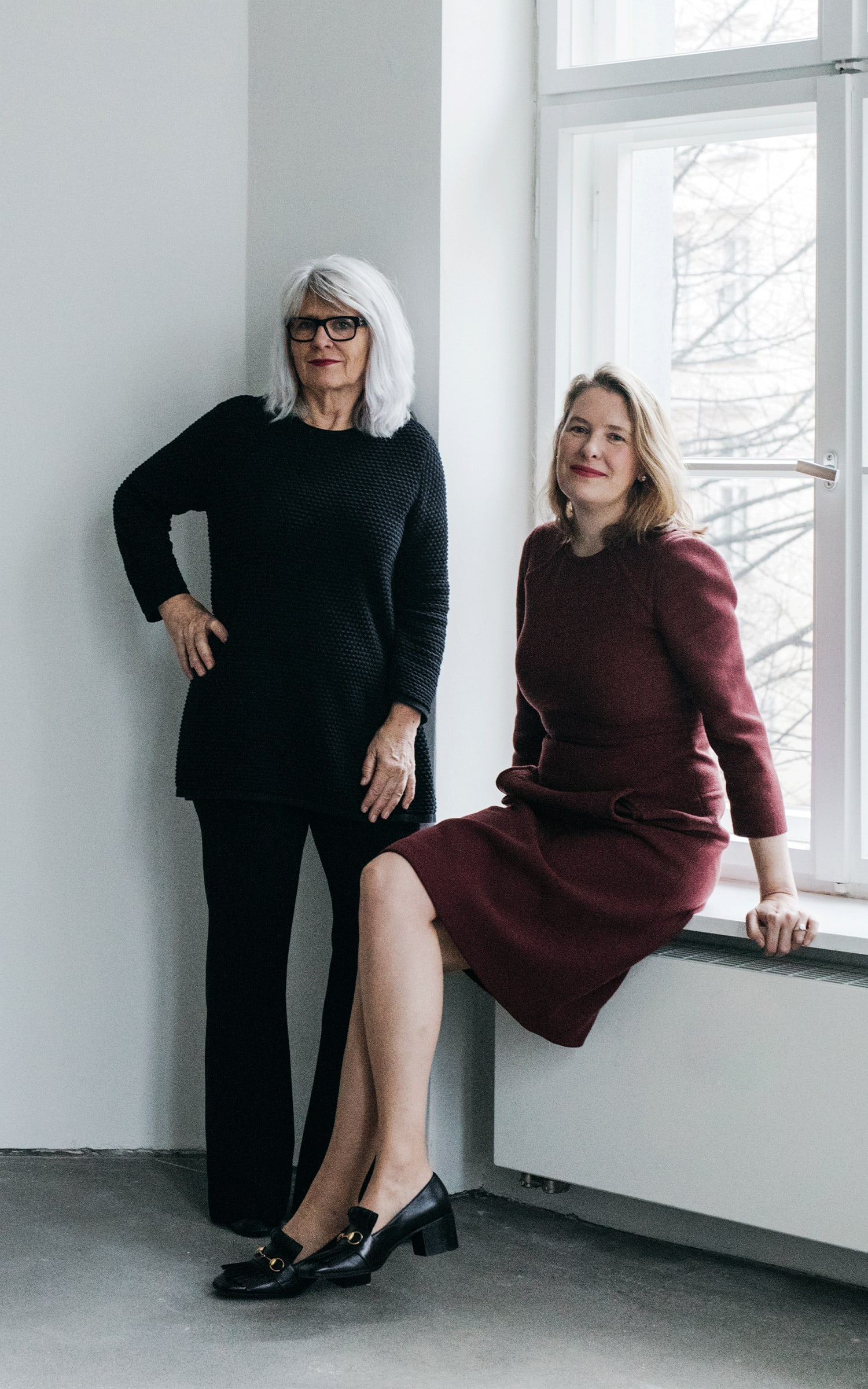 Monika Sprüth and Philomene Magers, 2017. Photograph by Robbie Lawrence.
