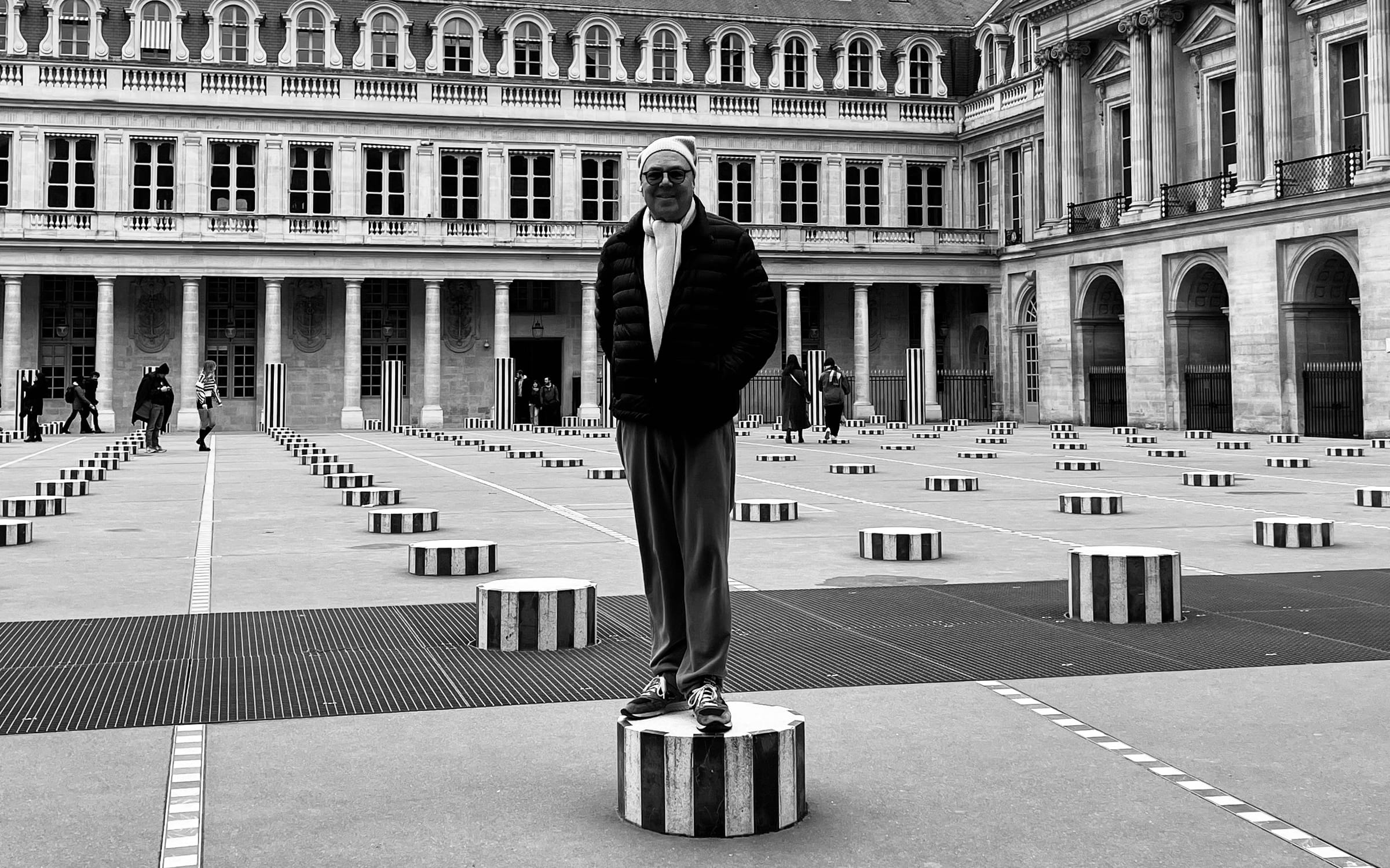 Staffan Ahrenberg in Paris. Photograph by Princess Alia Al-Senussi.