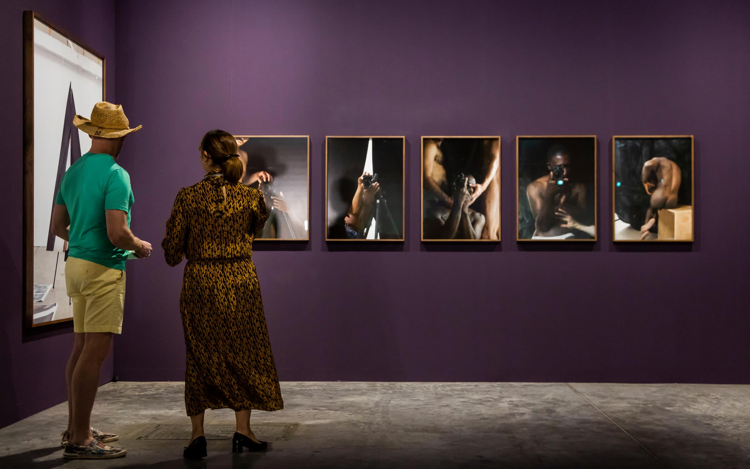 In the Positions sector, Document's booth (P12) is entirely dedicated to photographer Paul Mpagi Sepuya.