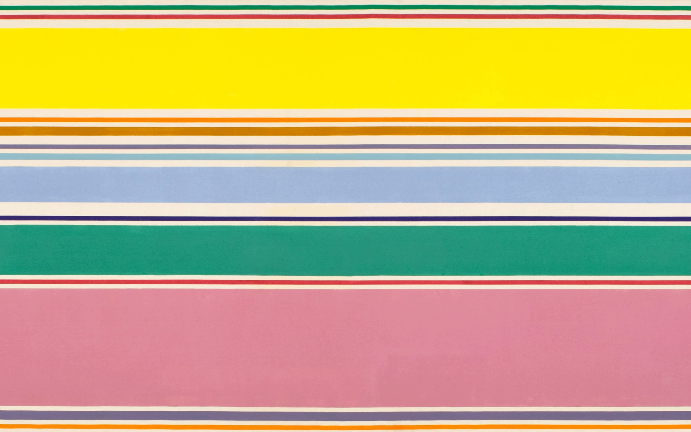 Kenneth Noland, Color Pane, 1967. Courtesy of the artist's estate and Yares Art.