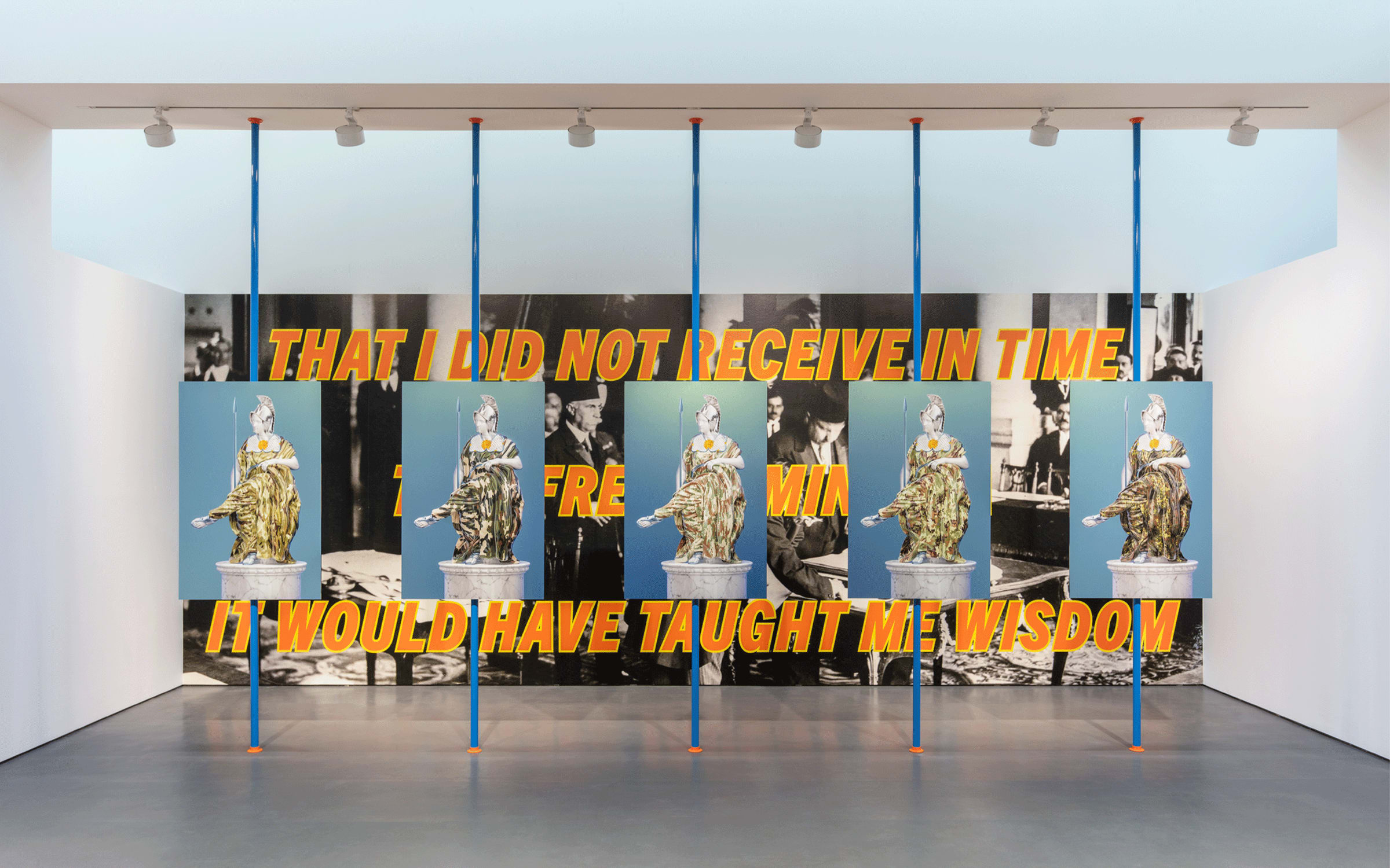 Cemile Sahin, It Would Have Taught Me Wisdom, 2021. Courtesy of the artist and Esther Schipper, Berlin. Photograph by Andrea Rossetti.
