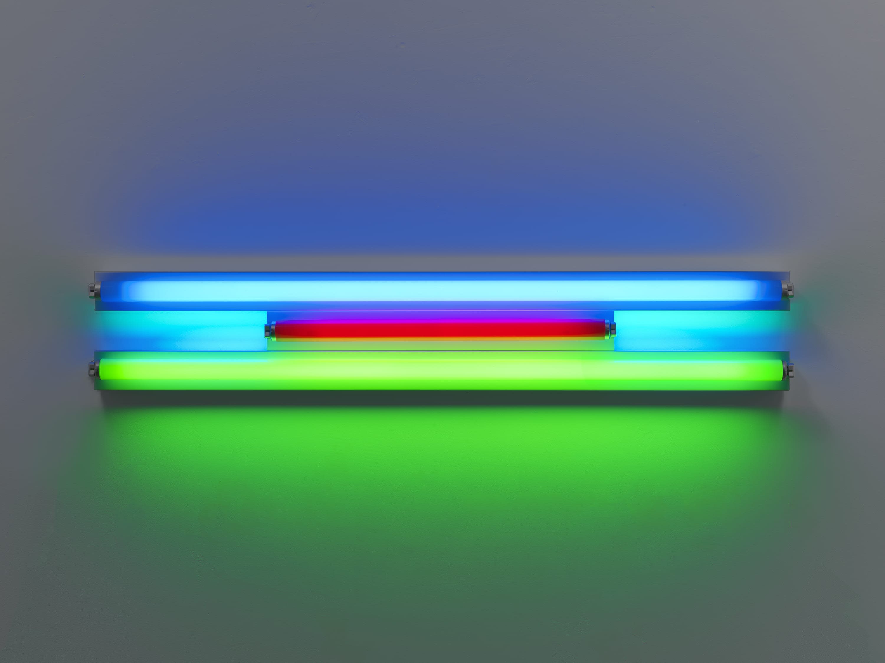 Dan Flavin, Untitled, 1995. Courtesy of the artist's estate and Cardi Gallery.