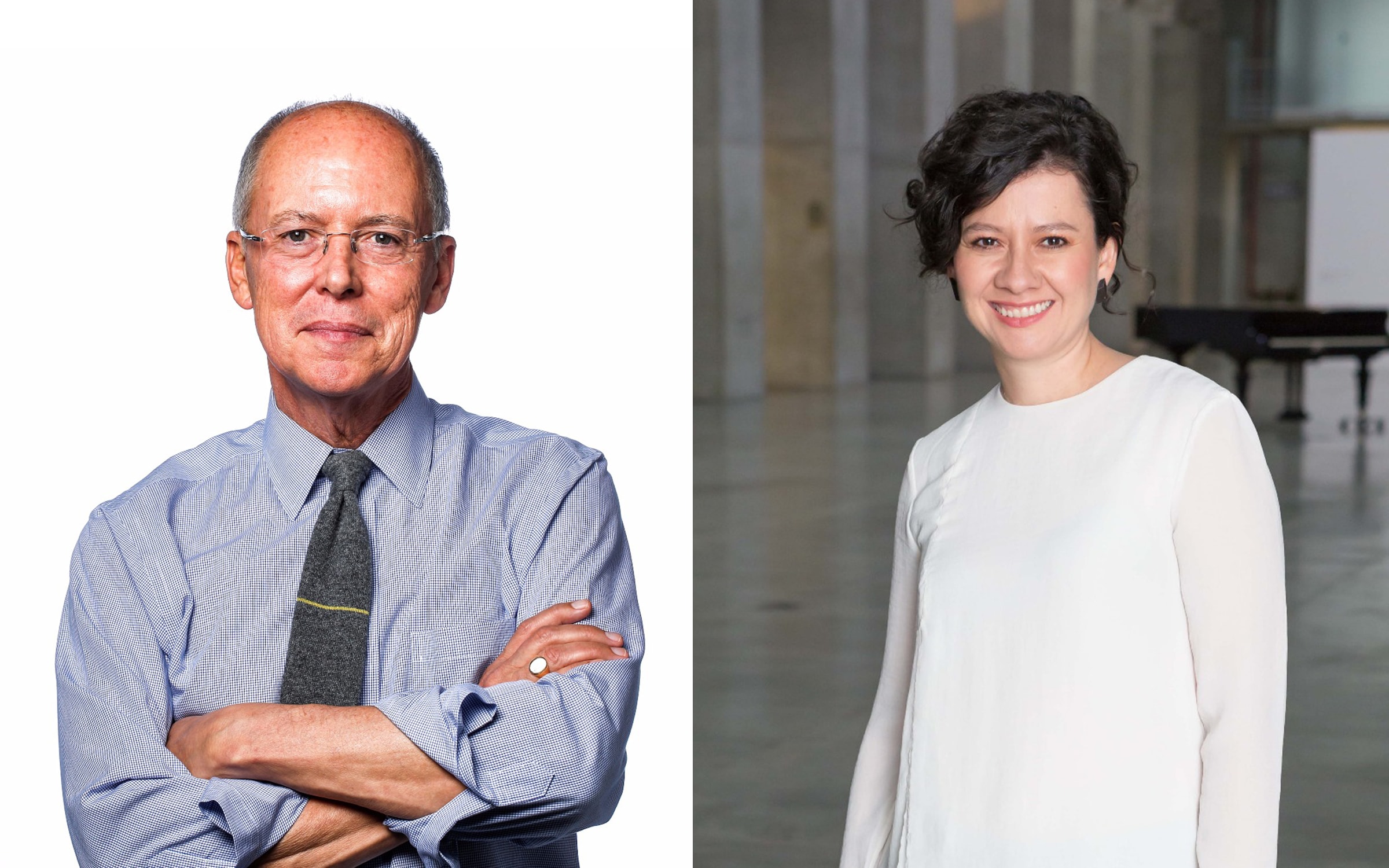 Charles Desmarais and María Mercedes González