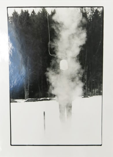 Roman Signer Blauer Rauch 2016