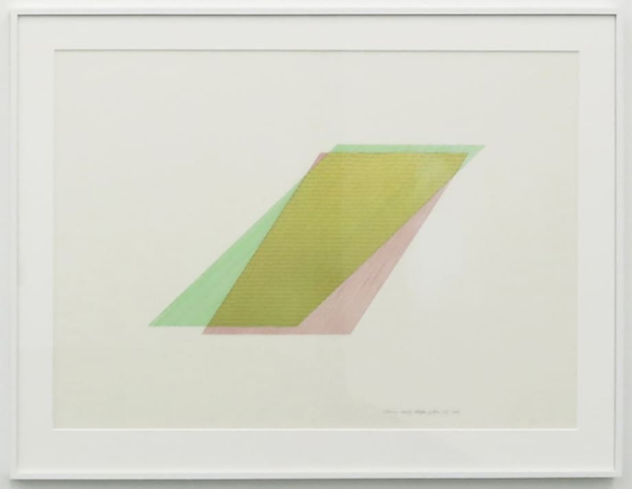 Channa Horwitz Rhythm of Lines 58, 1988